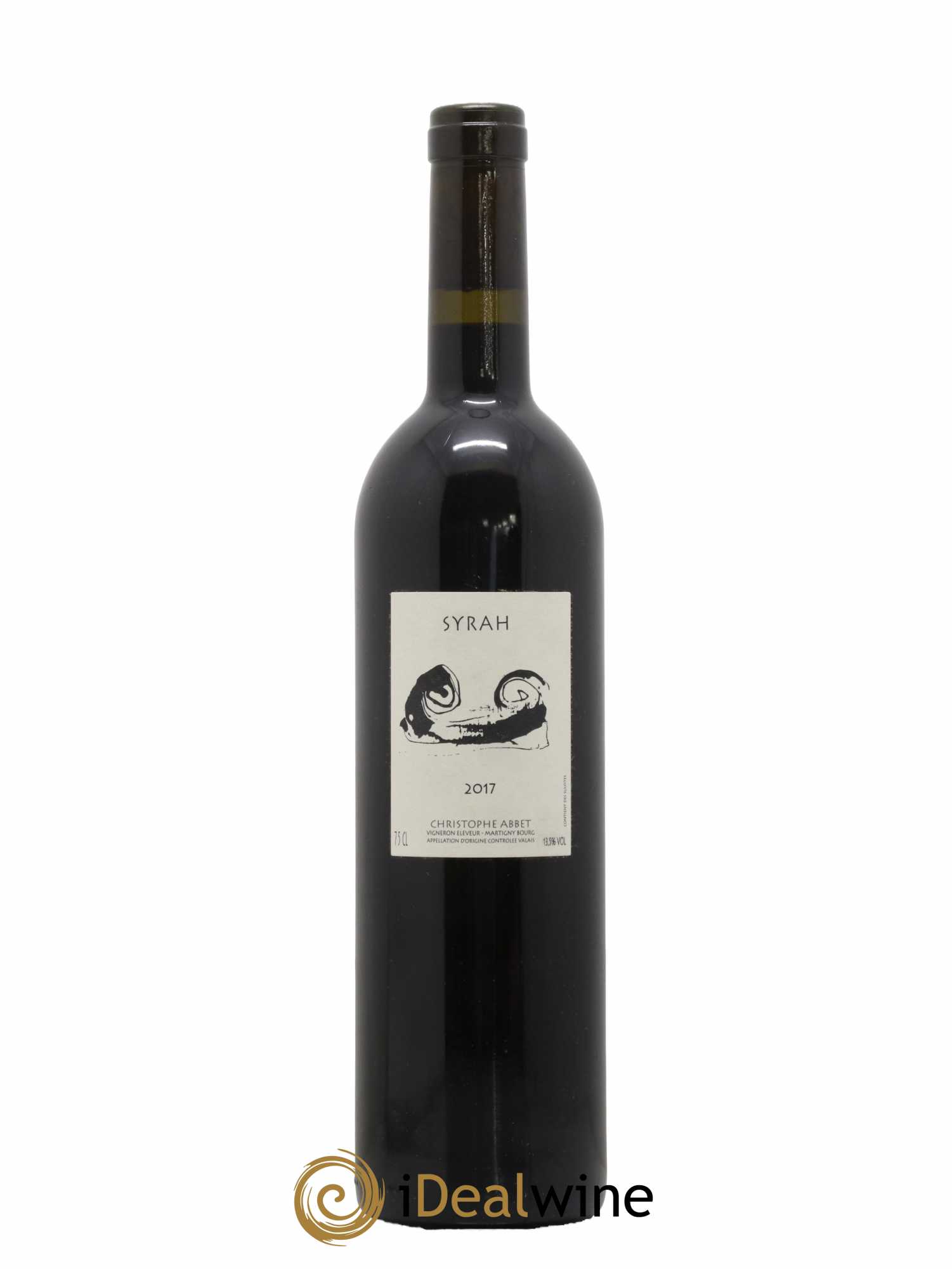 Valais Syrah Christophe Abbet 2017 - Lot de 1 bouteille - 0