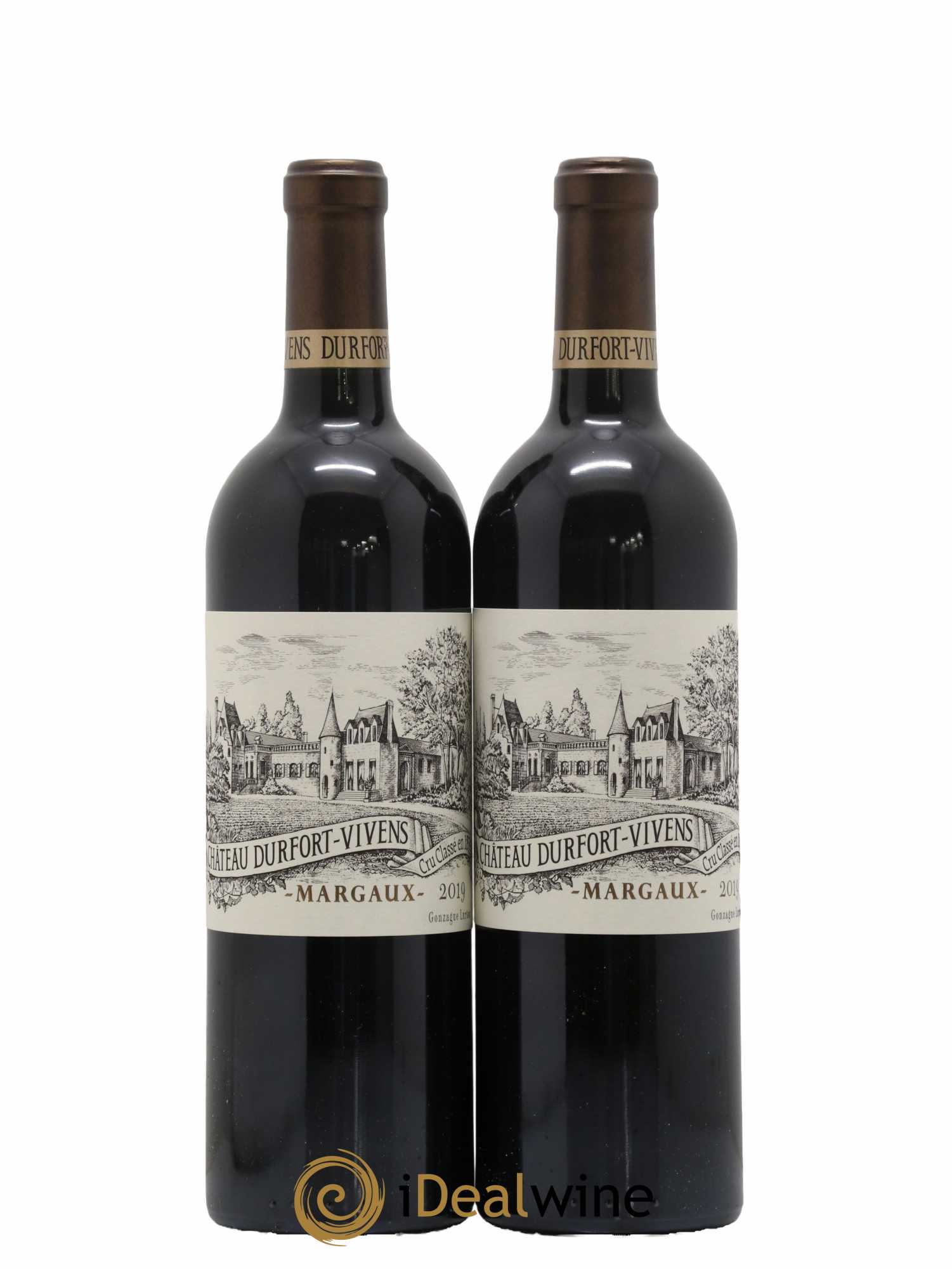 Château Durfort Vivens 2ème Grand Cru Classé 2019 - Lot de 2 bouteilles - 0