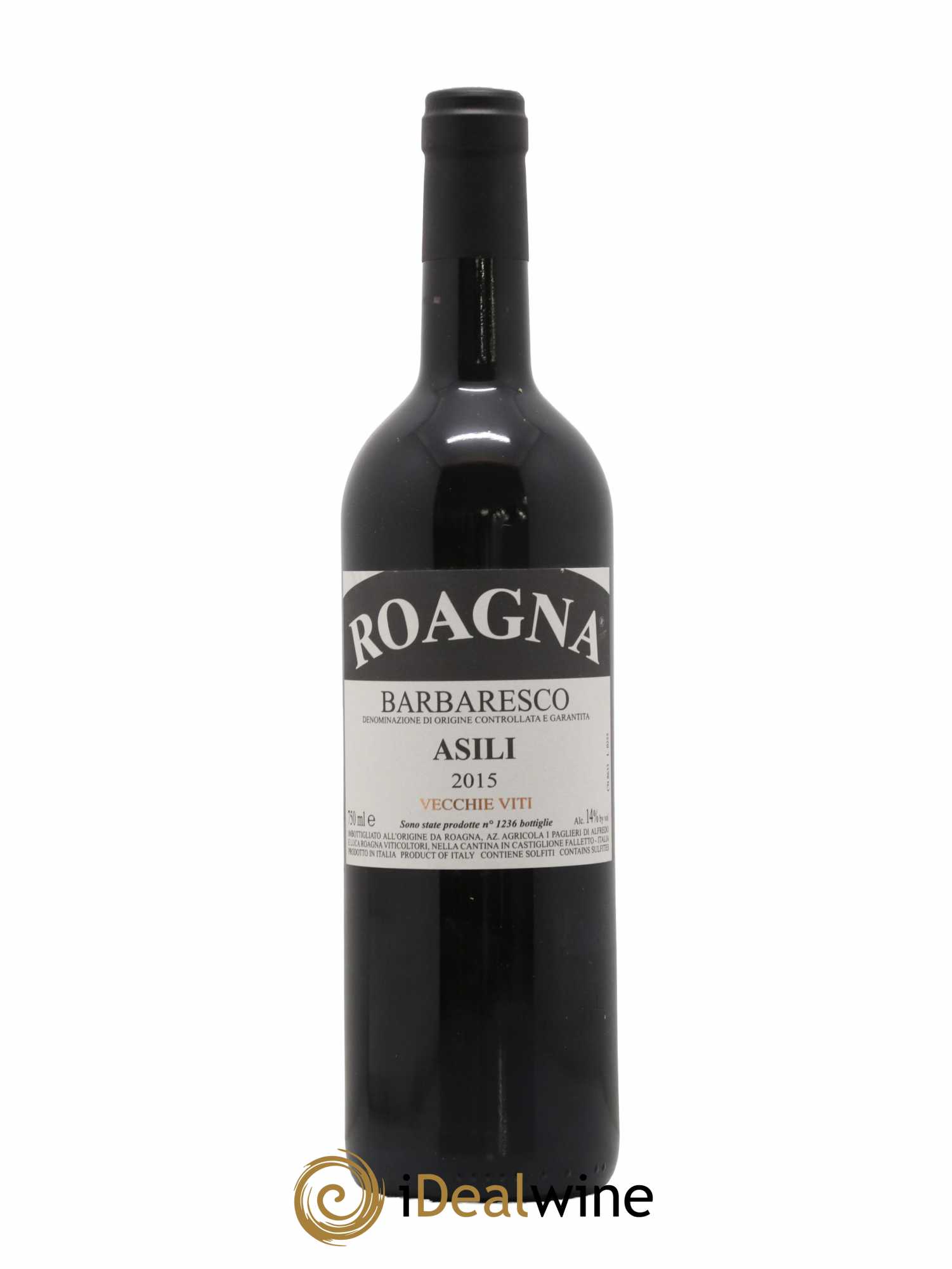Barbaresco DOCG Asili Vecchie Viti Roagna 2015 - Lot de 1 bouteille - 0