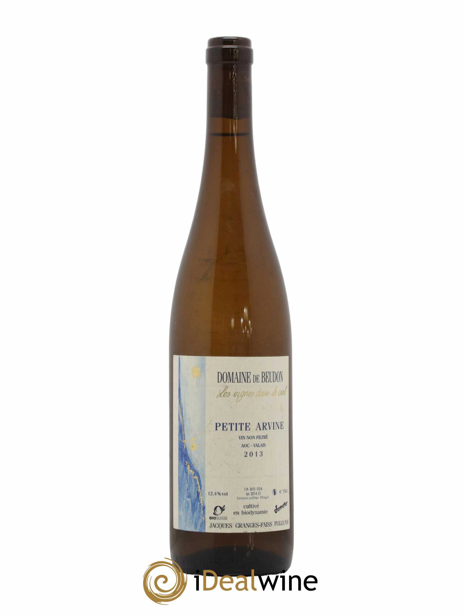 Valais Petite Arvine Domaine de Beudon 2013 - Lot de 1 bouteille - 0