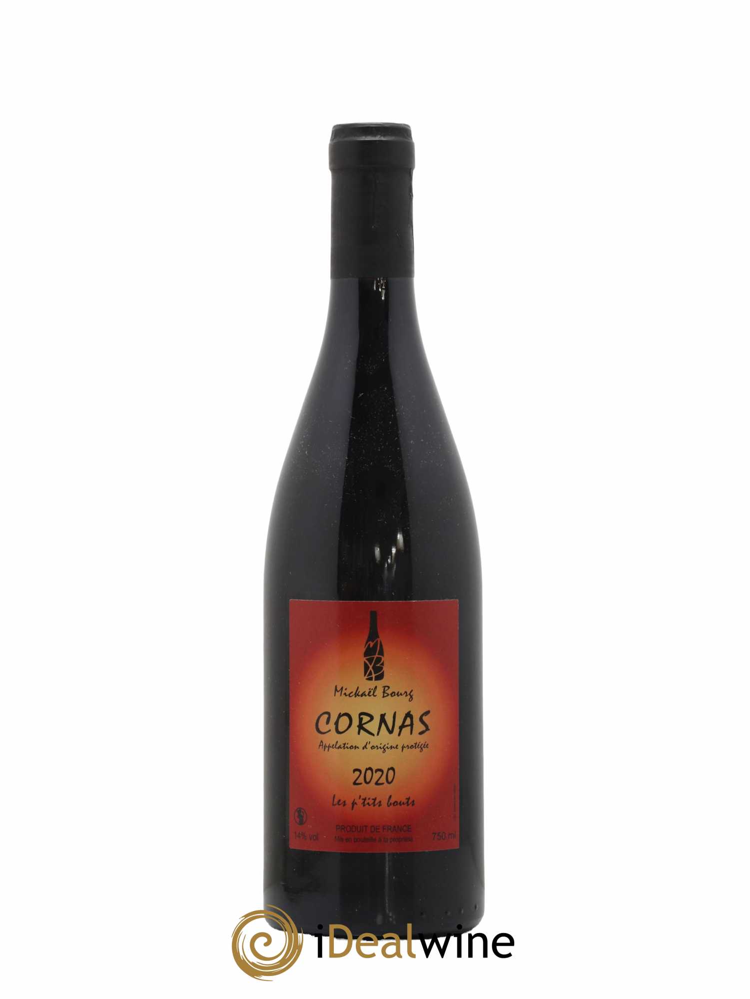 Cornas Mickaël Bourg Les P'Tits Bouts 2020 - Lot de 1 bouteille - 0