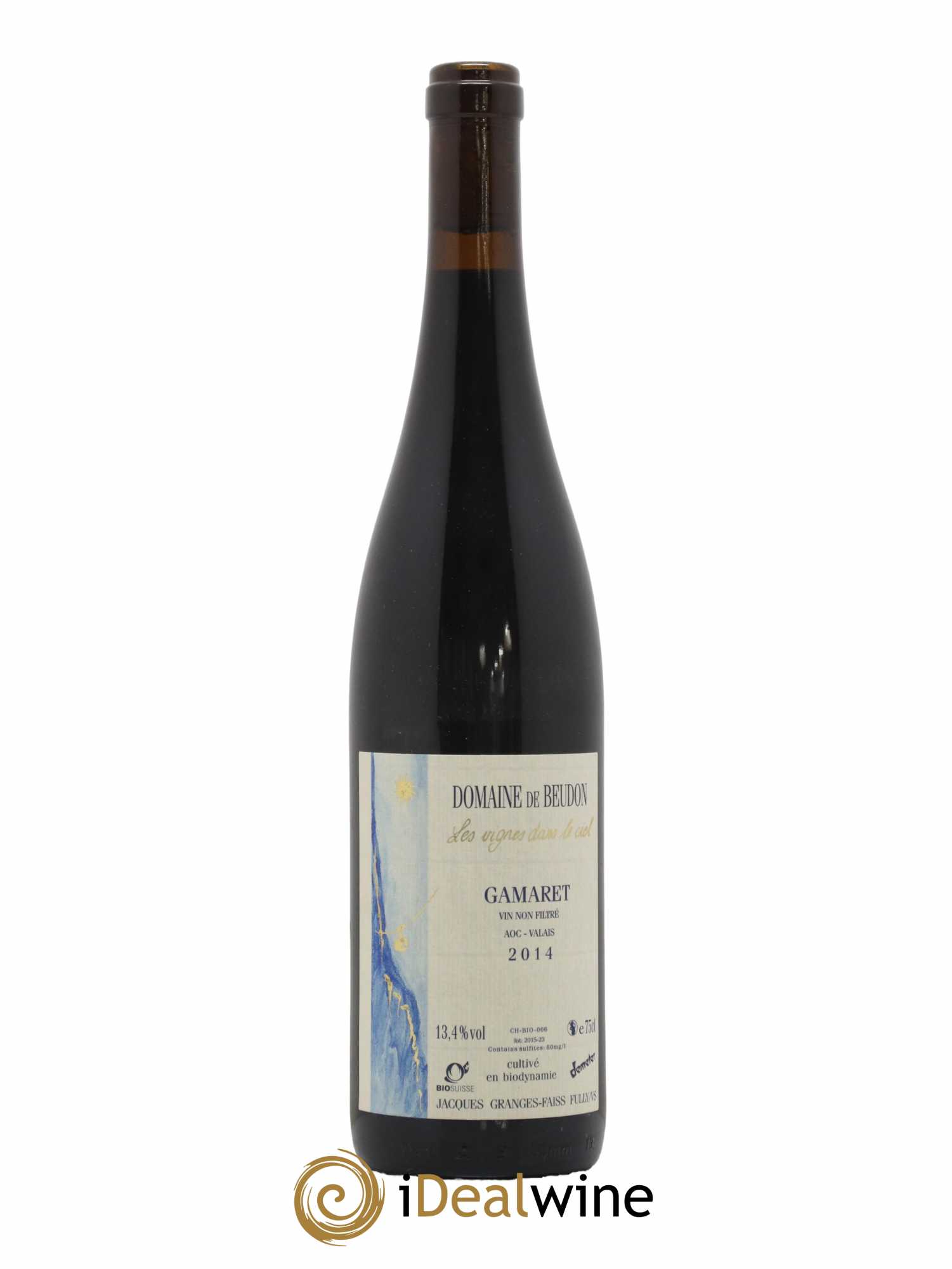 Valais Cuvée Gamaret Domaine de Beudon 2014 - Lot de 1 bouteille - 0