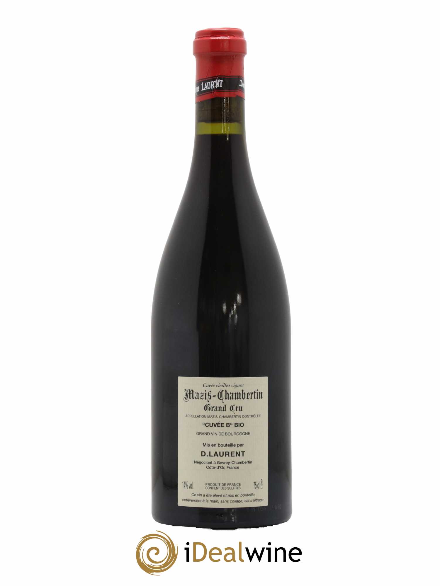 Mazis-Chambertin Grand Cru Vieilles Vignes Cuvée B Dominique Laurent 2019 - Lot de 1 bouteille - 1