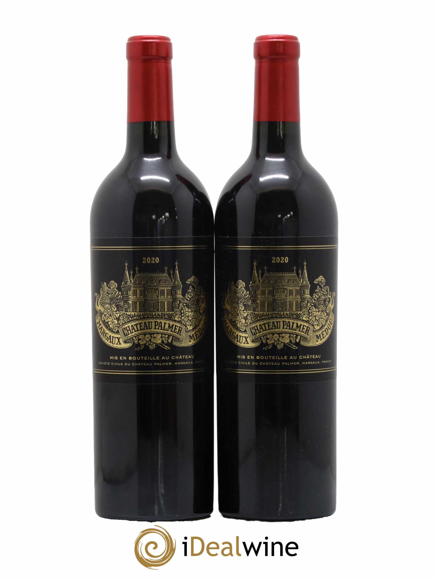Château Palmer 3ème Grand Cru Classé 2020 - Lot de 2 bouteilles - 0