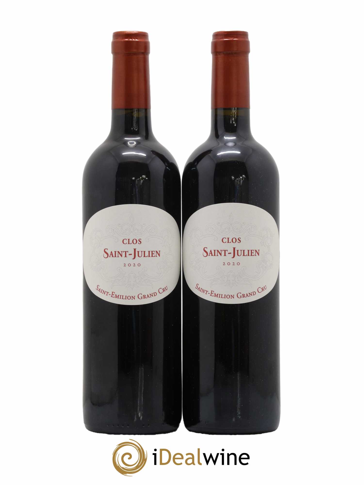 Saint-Émilion Grand Cru Clos Saint Julien 2020 - Lot de 2 bouteilles - 0
