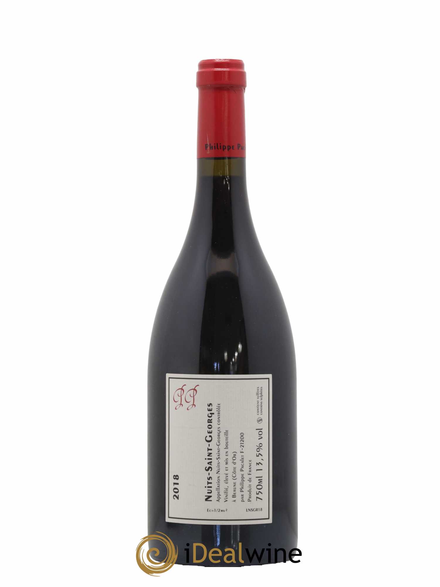 Nuits-Saint-Georges Philippe Pacalet 2018 - Lot de 1 bouteille - 1
