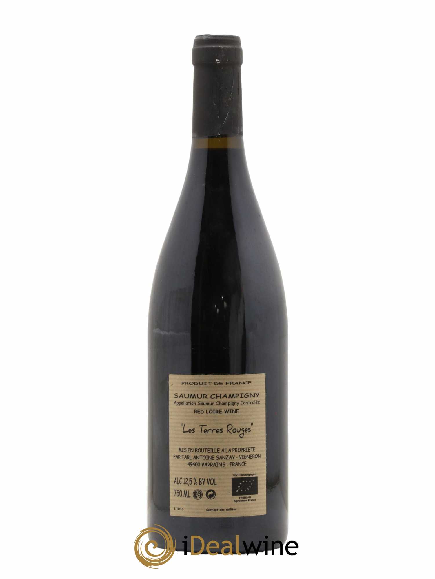 Saumur-Champigny Les Terres Rouges Antoine Sanzay 2016 - Lotto di 1 bottiglia - 1