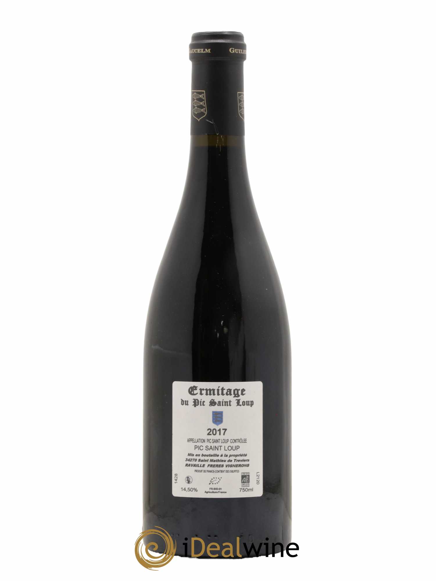 Pic Saint-Loup Héritage du Pic Saint-Loup (anciennement Ermitage) Guilhem Gaucelm 2017 - Lot de 1 bouteille - 1