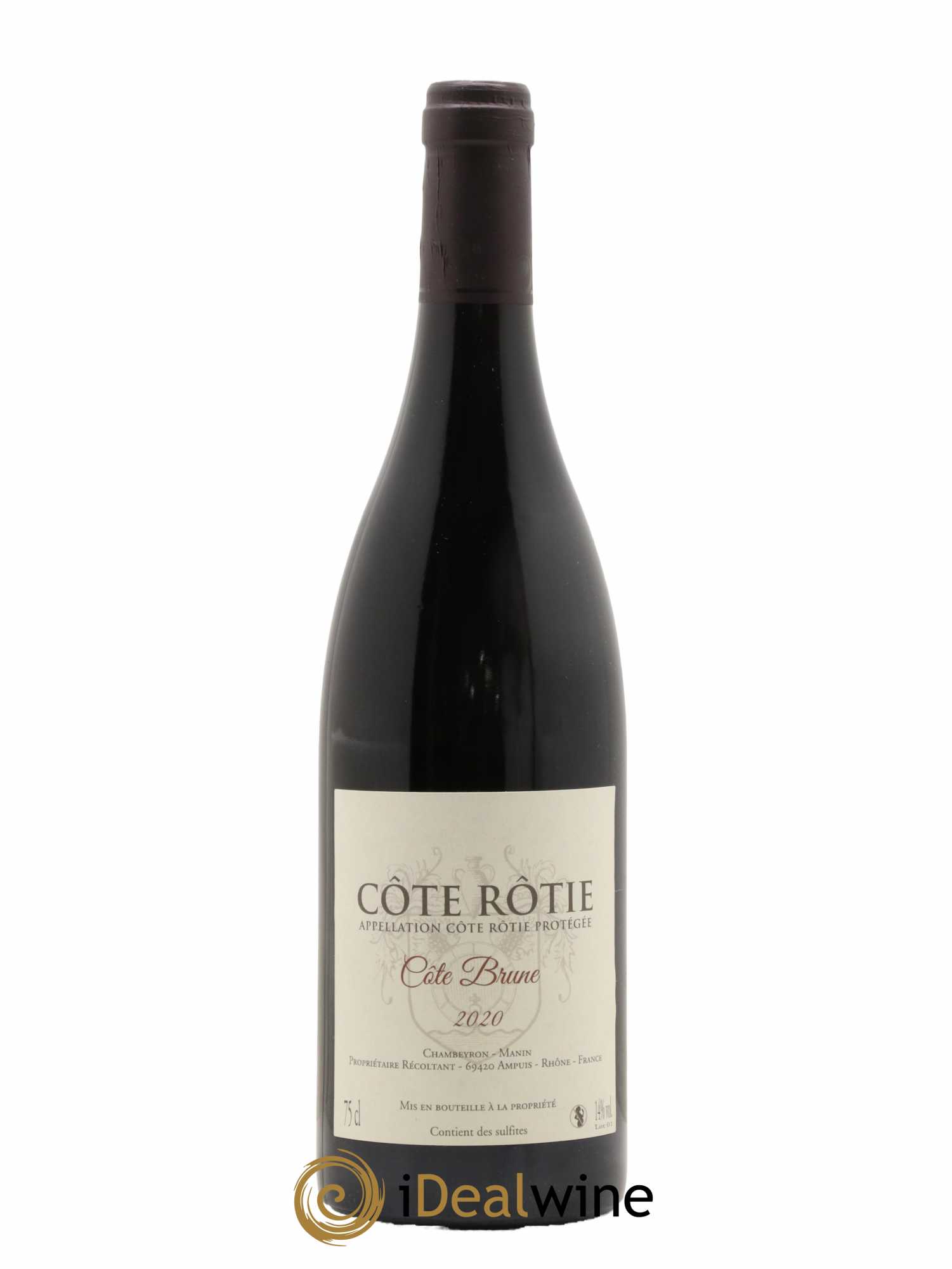 Côte-Rôtie Côte Brune Chambeyron Manin 2020 - Lot de 1 bouteille - 0