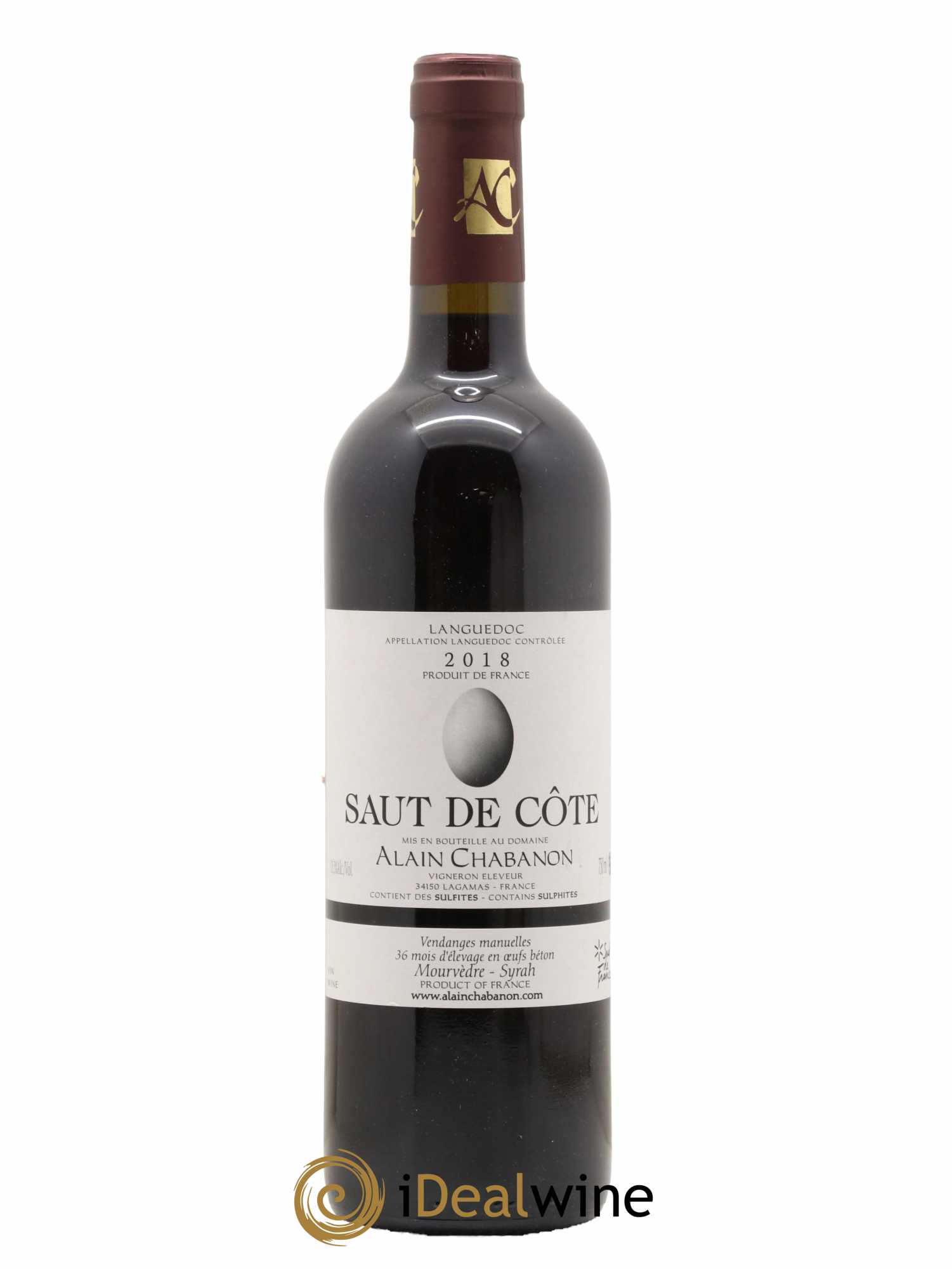 Coteaux du Languedoc Saut de Côte Alain Chabanon (Domaine) 2018 - Lot de 1 bouteille - 0