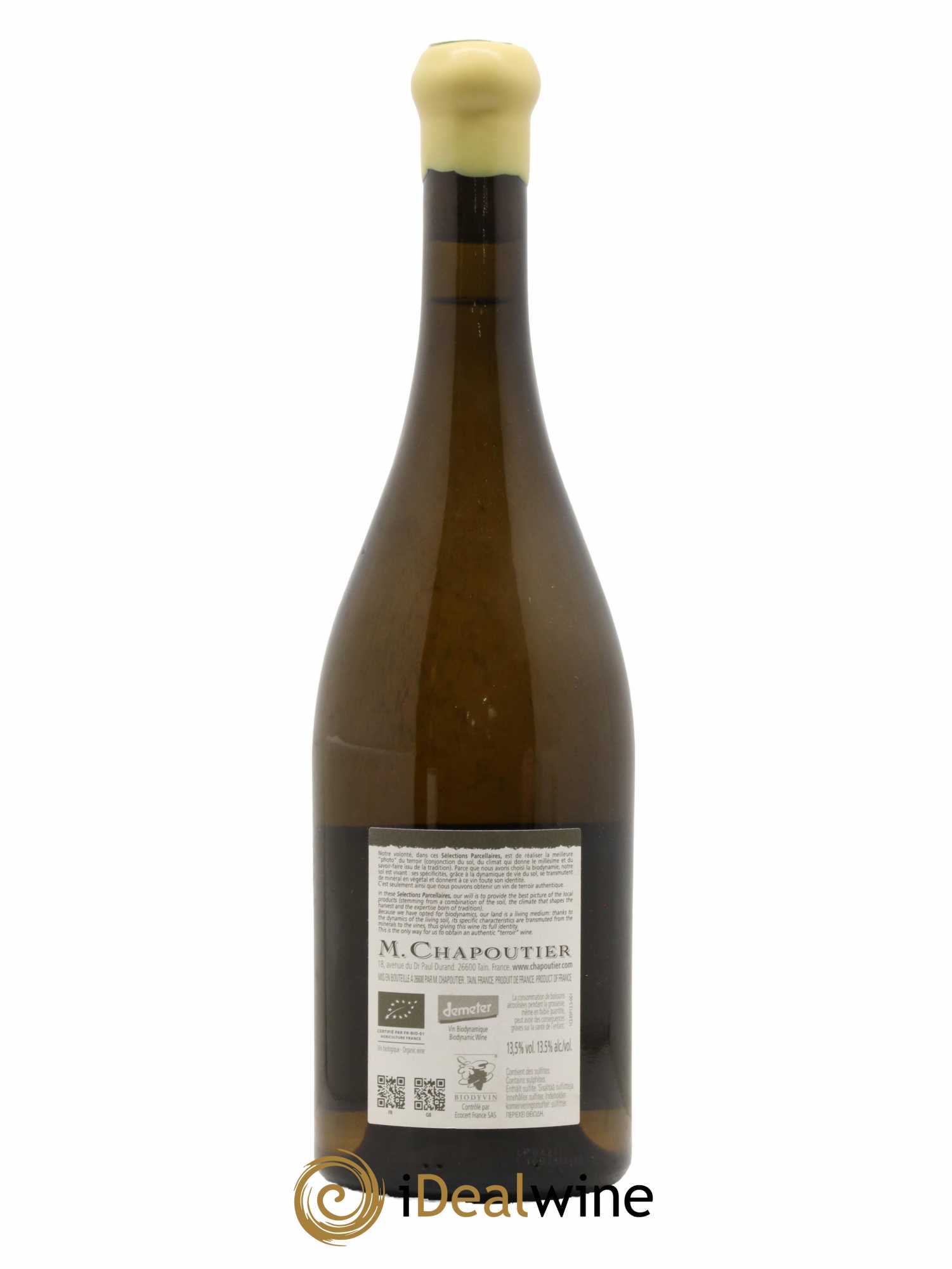Hermitage Ermitage Le Méal Chapoutier 2015 - Lot de 1 bouteille - 1