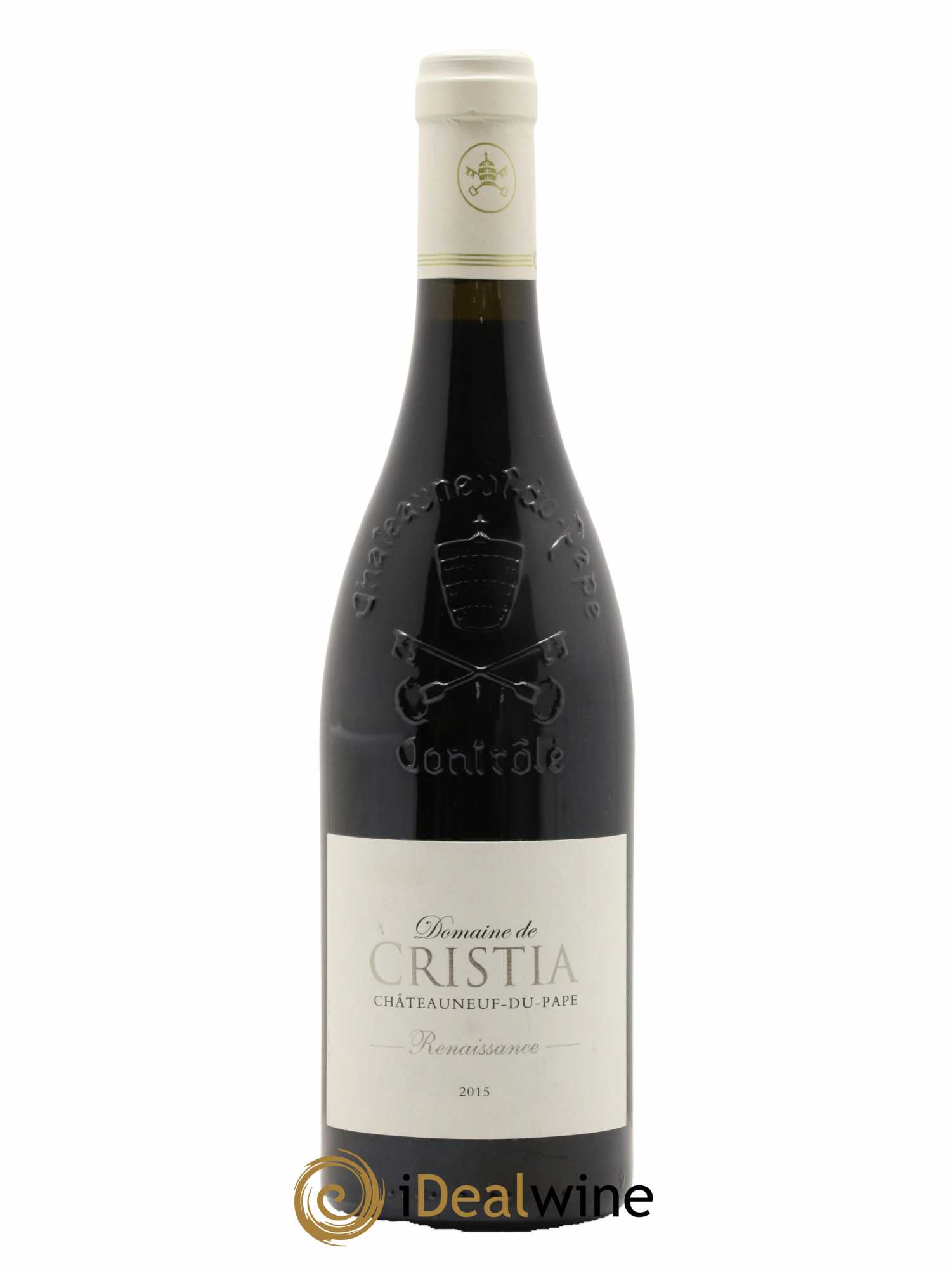 Châteauneuf-du-Pape Renaissance Domaine de Cristia 2015 - Lot de 1 bouteille - 0