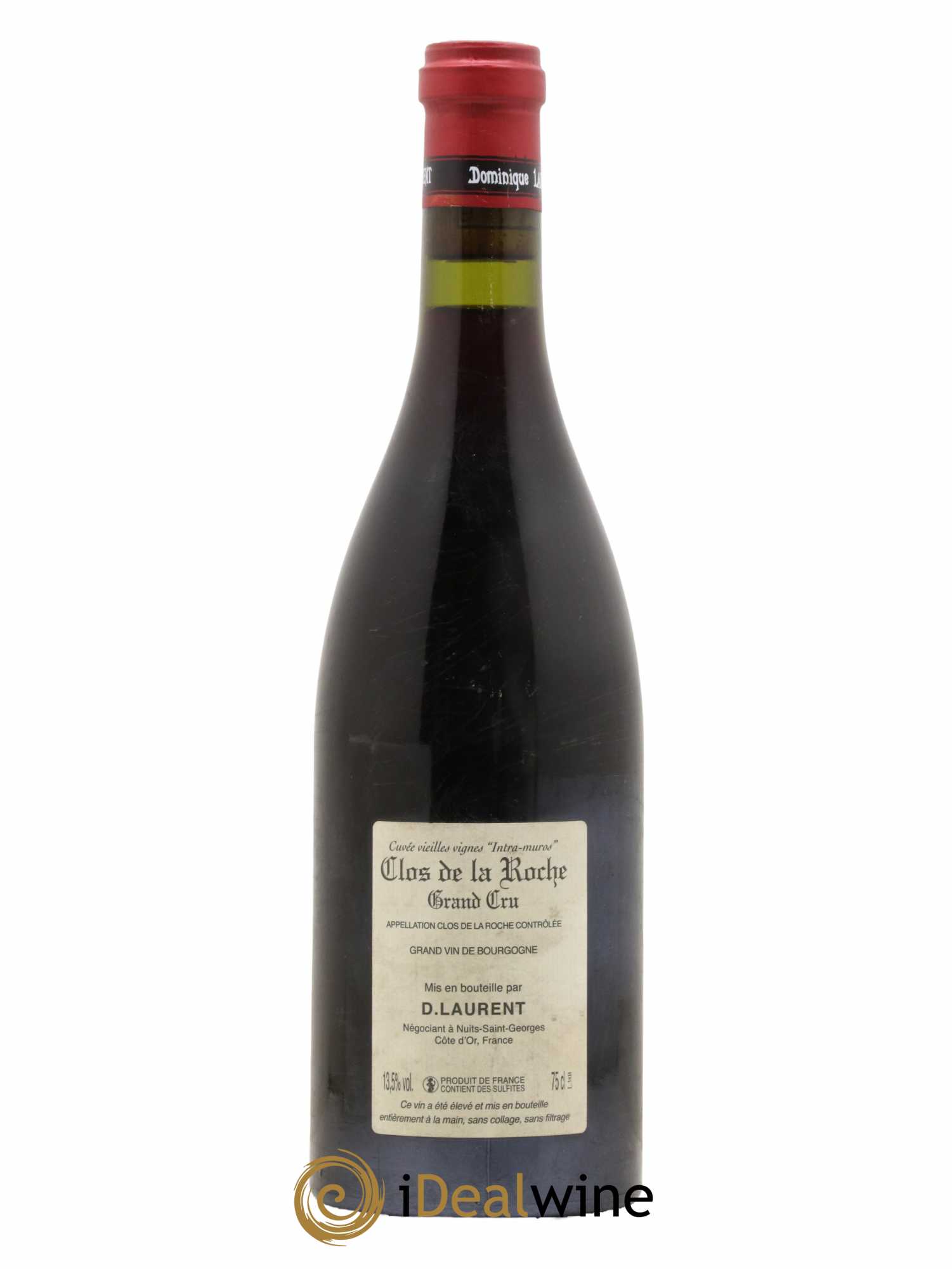Clos de la Roche Grand Cru Vieilles vignes Intra-muros Dominique Laurent 2009 - Lot de 1 bouteille - 1