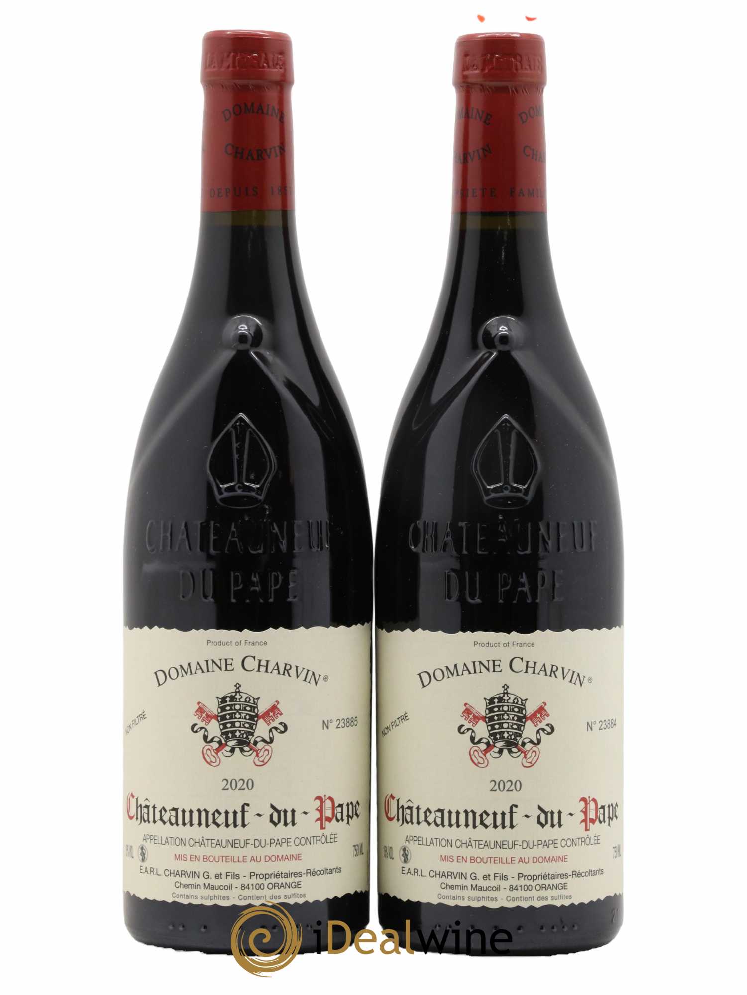 Châteauneuf-du-Pape Charvin (Domaine) 2020 - Lot de 2 bouteilles - 0