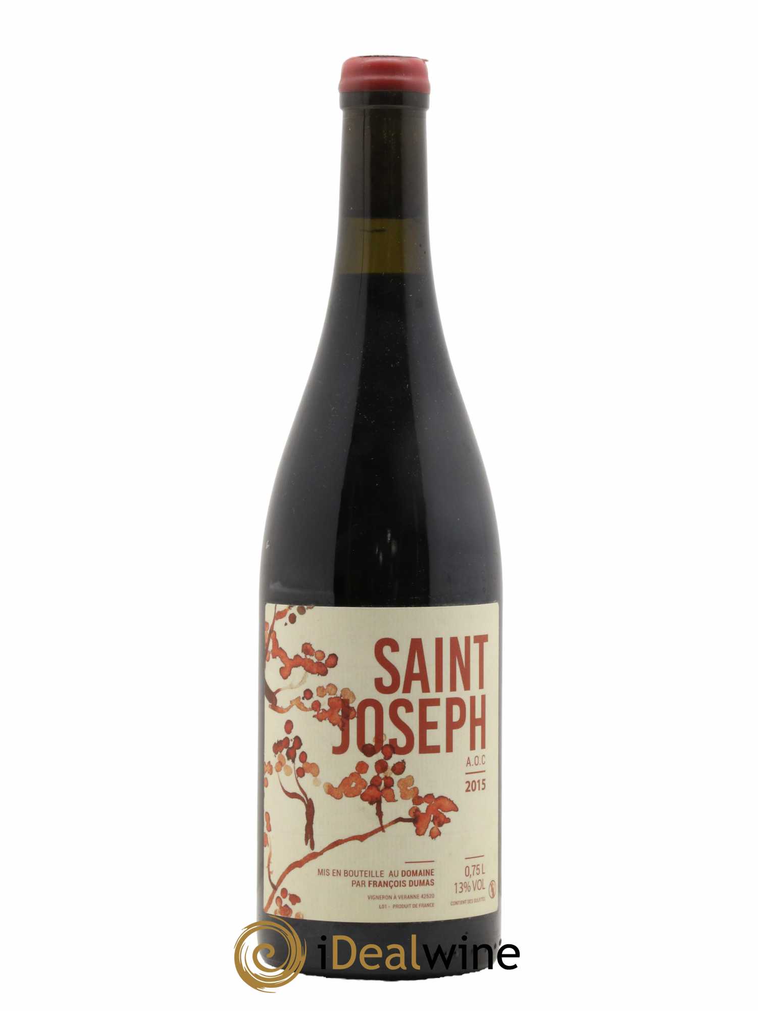 Saint-Joseph Domaine François Dumas 2015 - Lot de 1 bouteille - 0