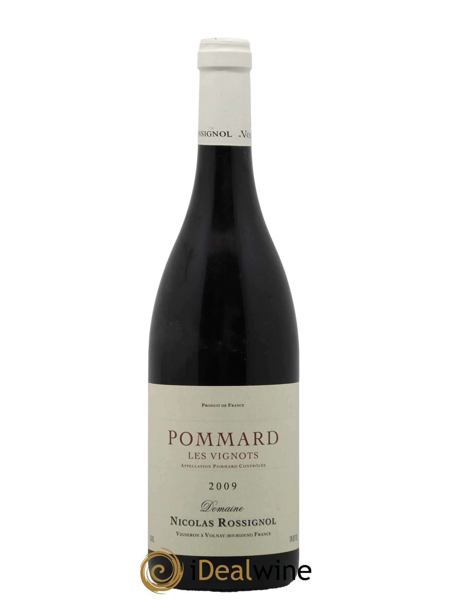 Pommard Les Vignots Nicolas Rossignol 2009 - Lot de 1 bouteille - 0