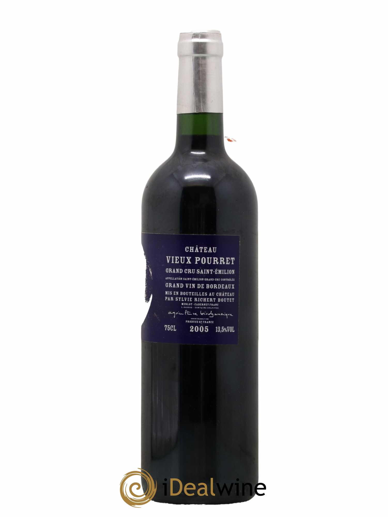Saint-Émilion Grand Cru Château Vieux Pourret 2005 - Posten von 1 Flasche - 1