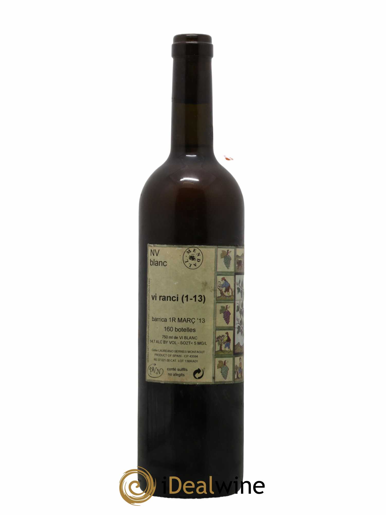 Espagne Mendall Vi Ranci Domaine Laureano Serres - Lot de 1 bouteille - 1