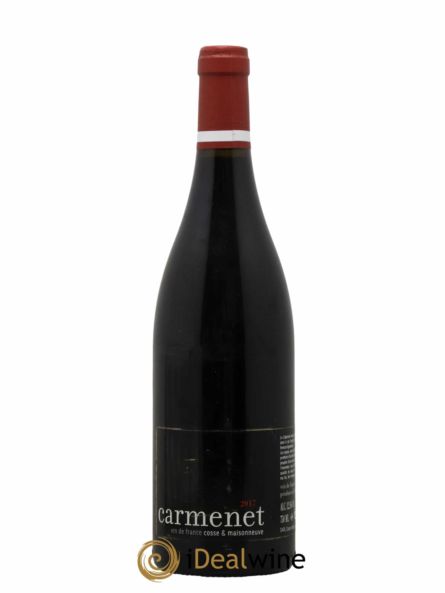 Vin de France Carmenet Cosse-Maisonneuve 2017 - Lot de 1 bouteille - 0