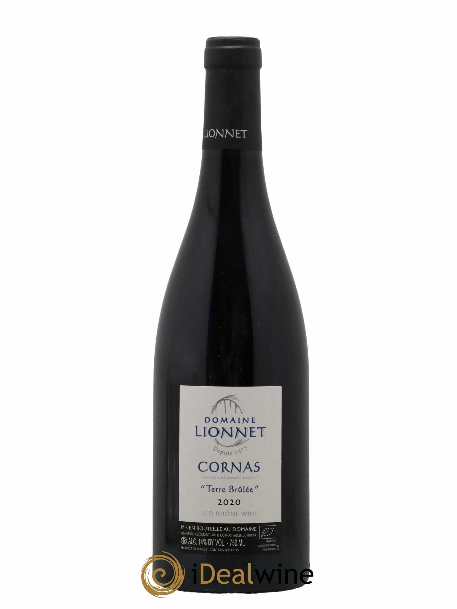 Cornas Terre Brûlee Domaine Lionnet 2020 - Lot de 1 bouteille - 0