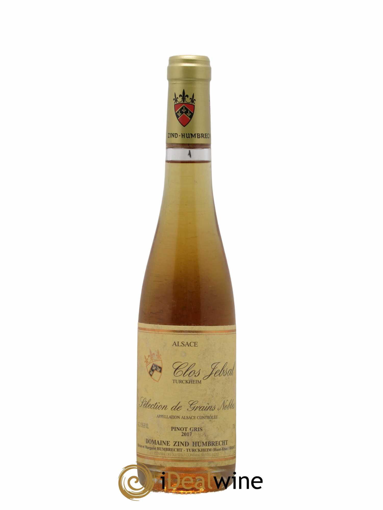 Alsace Pinot Gris Clos Jebsal Sélection de Grains Nobles Zind-Humbrecht (Domaine) 2017 - Lotto di 1 mezza bottiglia - 0