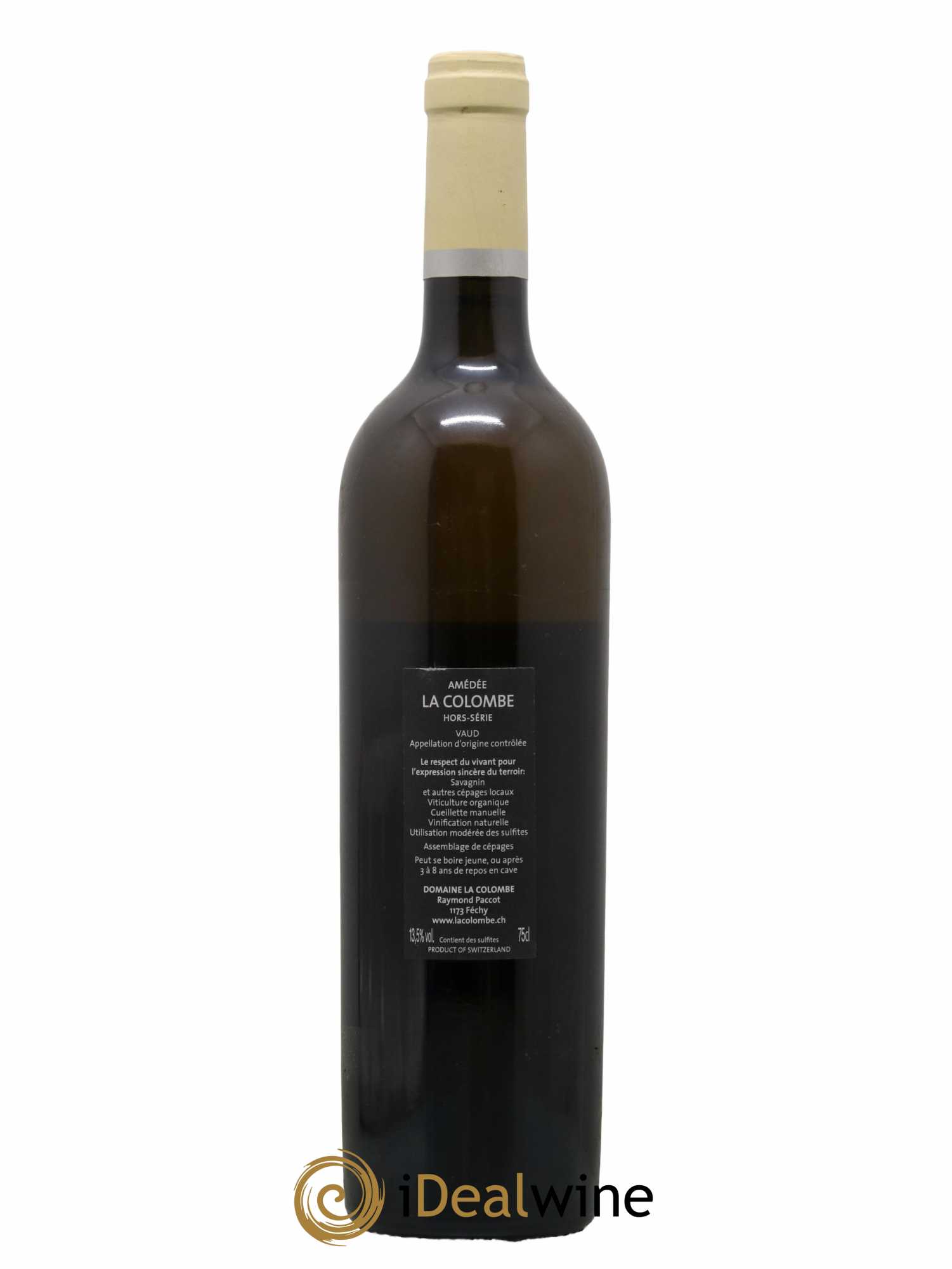Vins Etrangers Vaud AOC Amédée Domaine la Colombe 2014 - Lot de 1 bouteille - 1