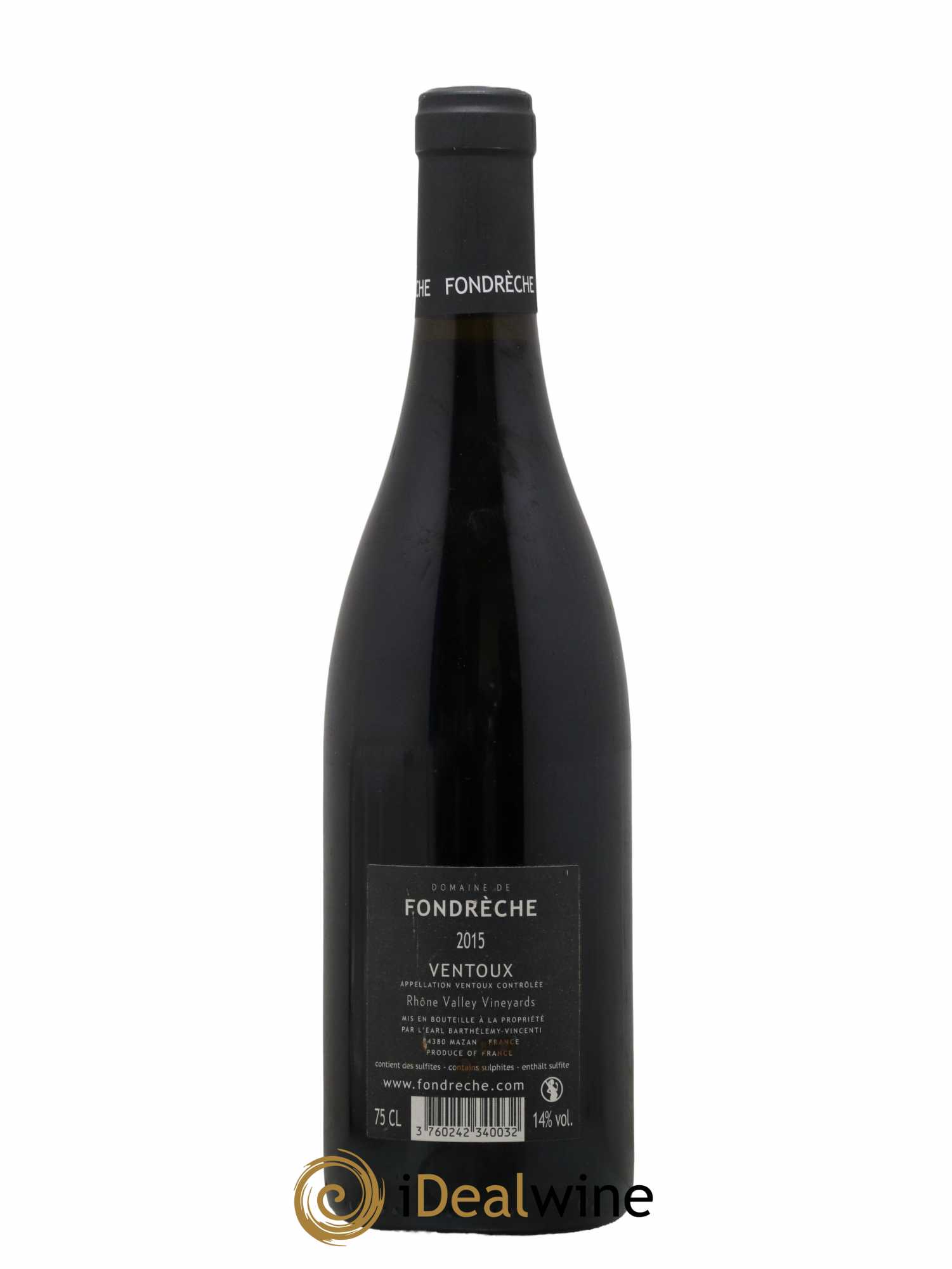 Ventoux (Côtes du Ventoux) Il était une fois Domaine de Fondrèche 2015 - Posten von 1 Flasche - 1