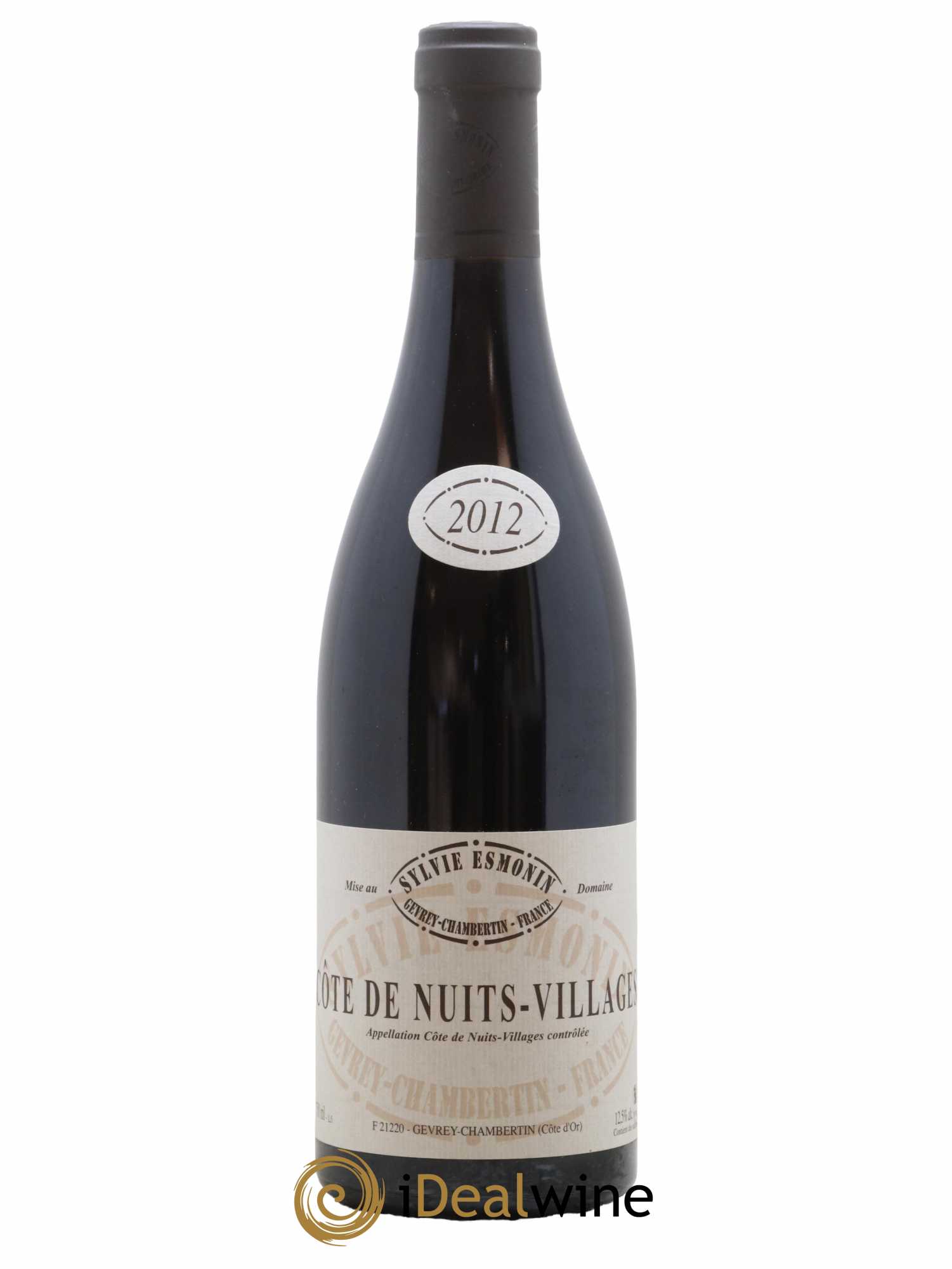 Côte de Nuits-Villages Sylvie Esmonin 2012 - Lot de 1 bouteille - 0