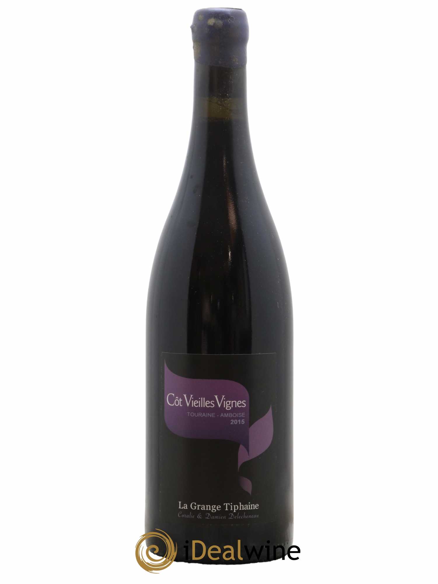 Touraine-Amboise Côt Vieilles Vignes La Grange Tiphaine 2015 - Lot de 1 bouteille - 0