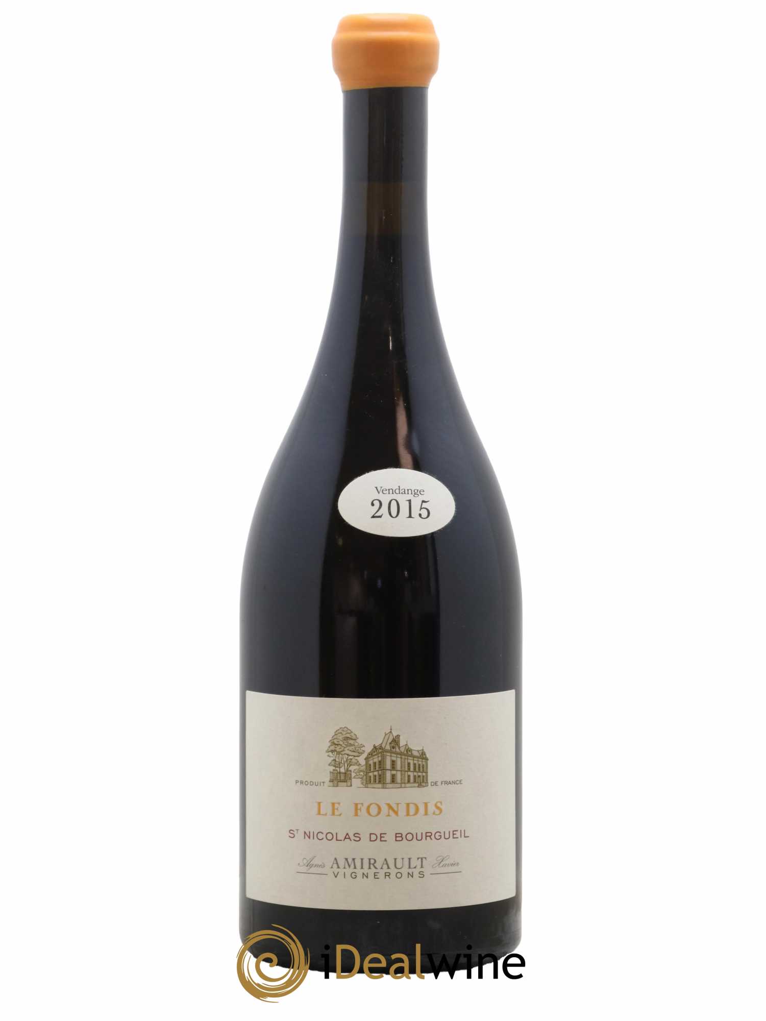 Saint-Nicolas de Bourgueil Le Fondis Agnès et Xavier Amirault 2015 - Lot de 1 bouteille - 0