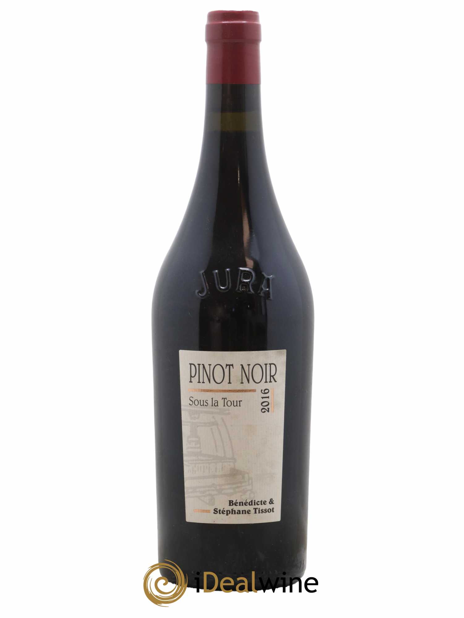 Arbois Sous la Tour Pinot Noir Bénédicte et Stéphane Tissot 2016 - Lot de 1 bouteille - 0