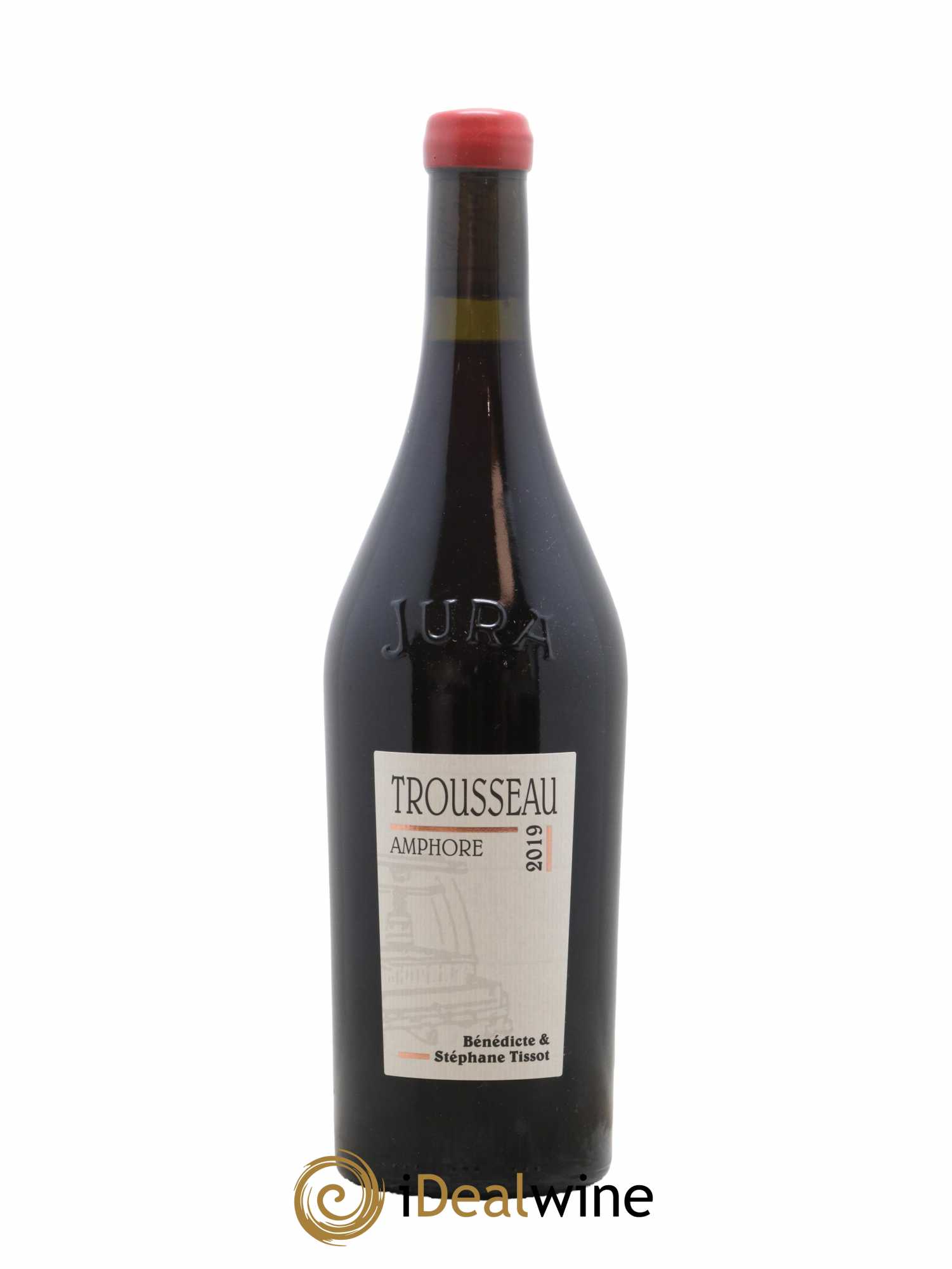 Arbois Trousseau Amphore Bénédicte et Stéphane Tissot 2019 - Lot de 1 bouteille - 0