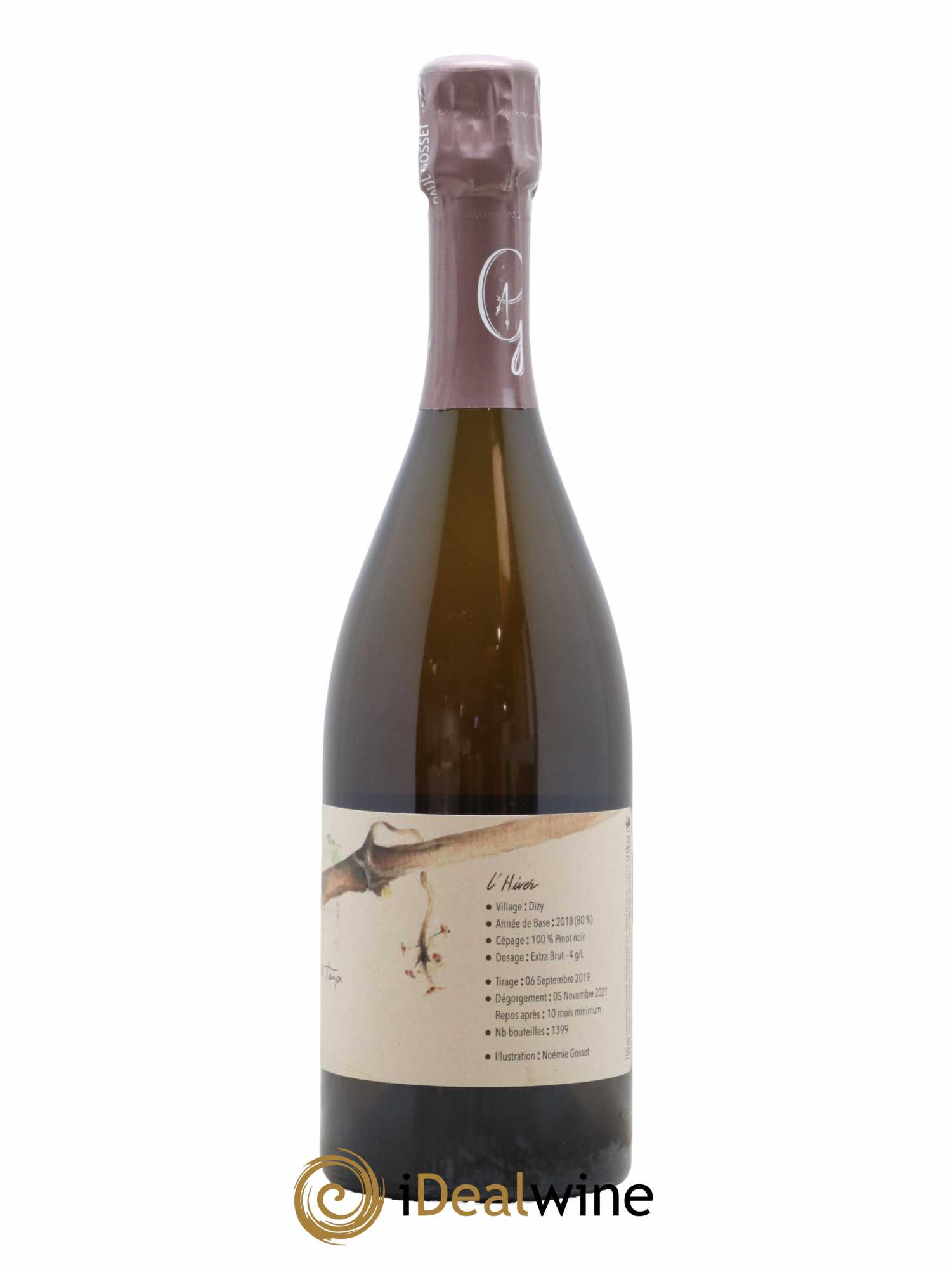 Au Fil des Temps L'Hiver Paul Gosset - Posten von 1 Flasche - 1