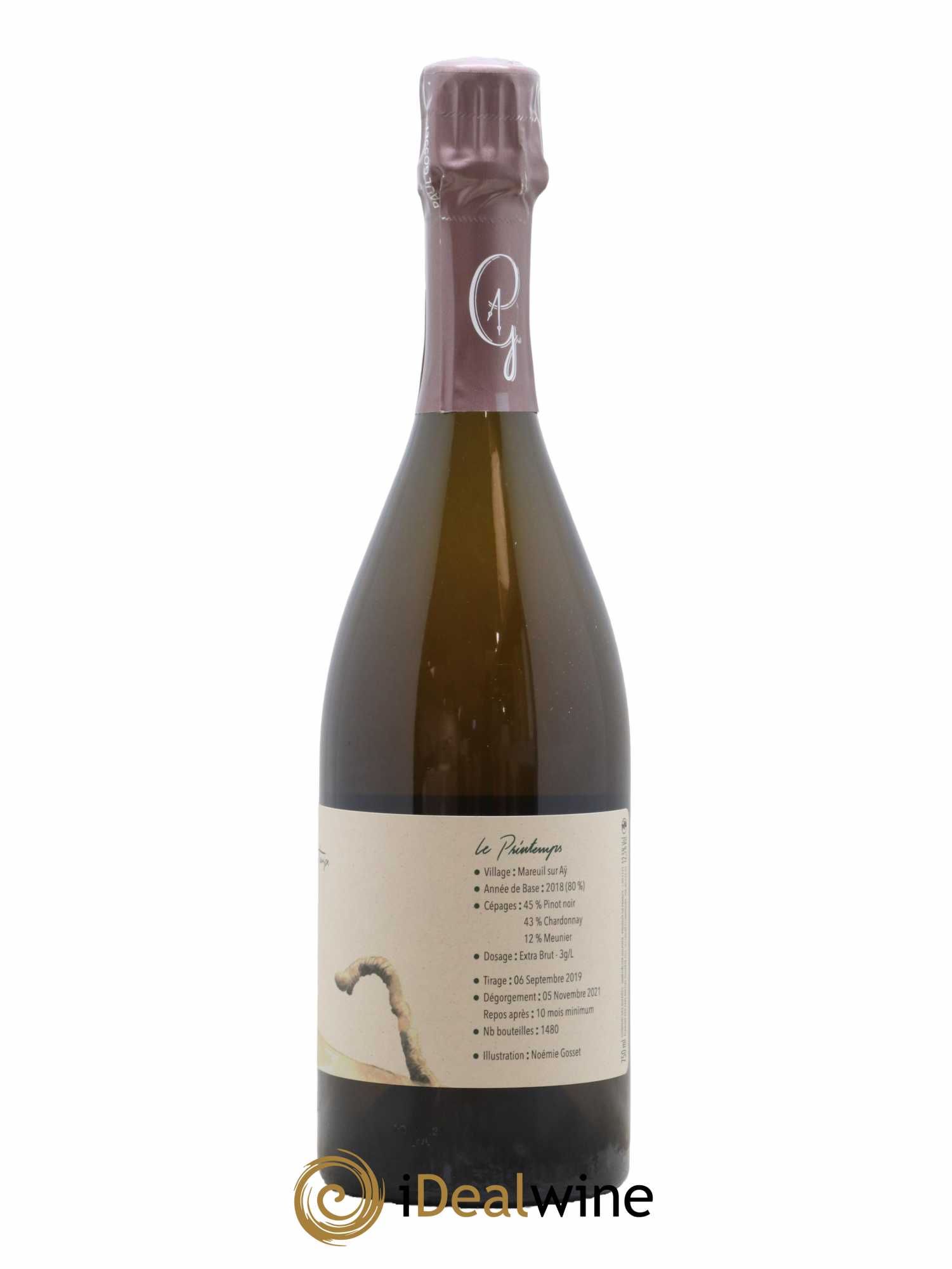 Au Fil des Temps Le Printemps Paul Gosset - Lot of 1 bottle - 1