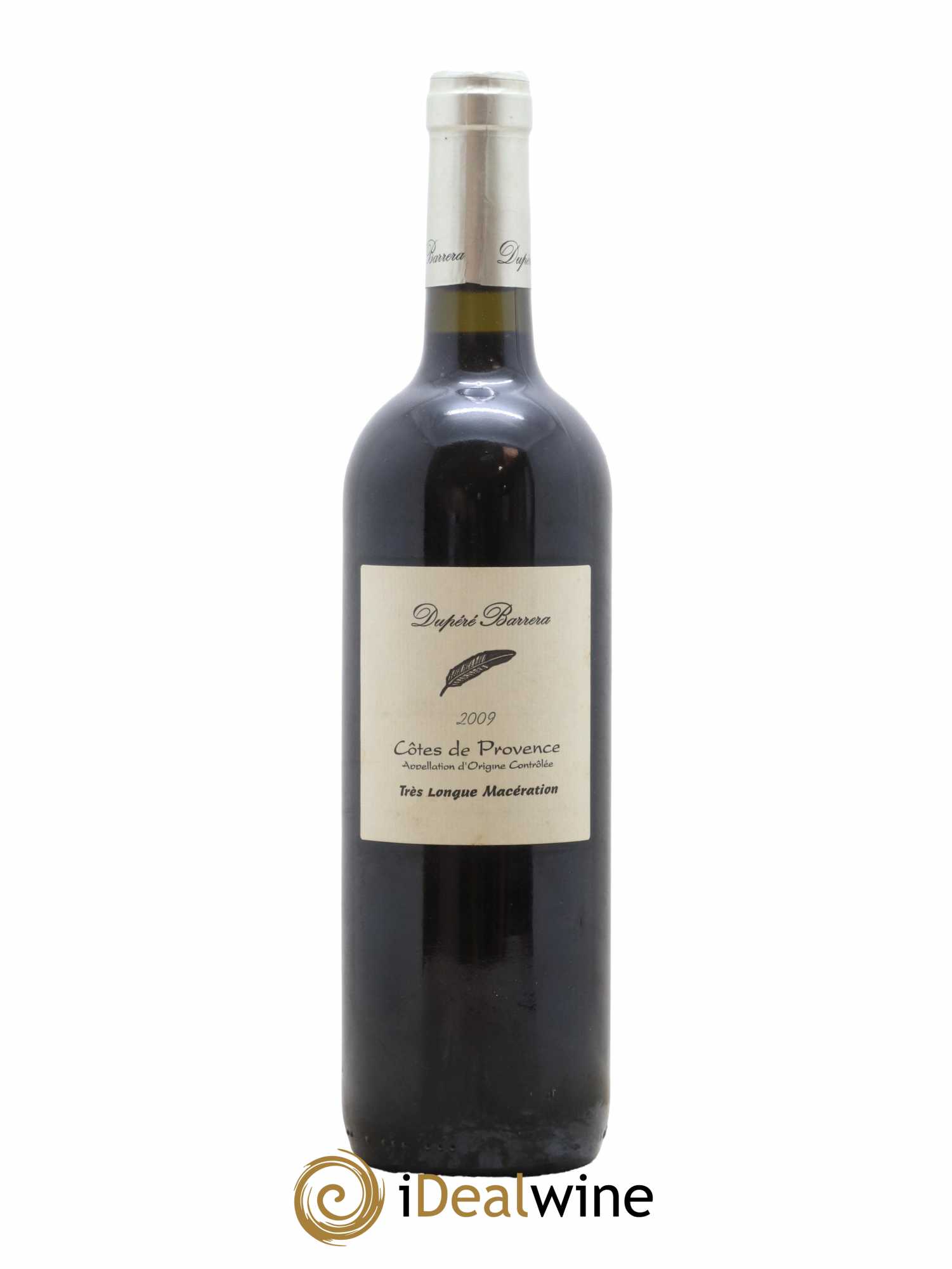 Côtes de Provence Dupere Barrera Cuvée Très Longue Maceration 2009 - Lot de 1 bouteille - 0