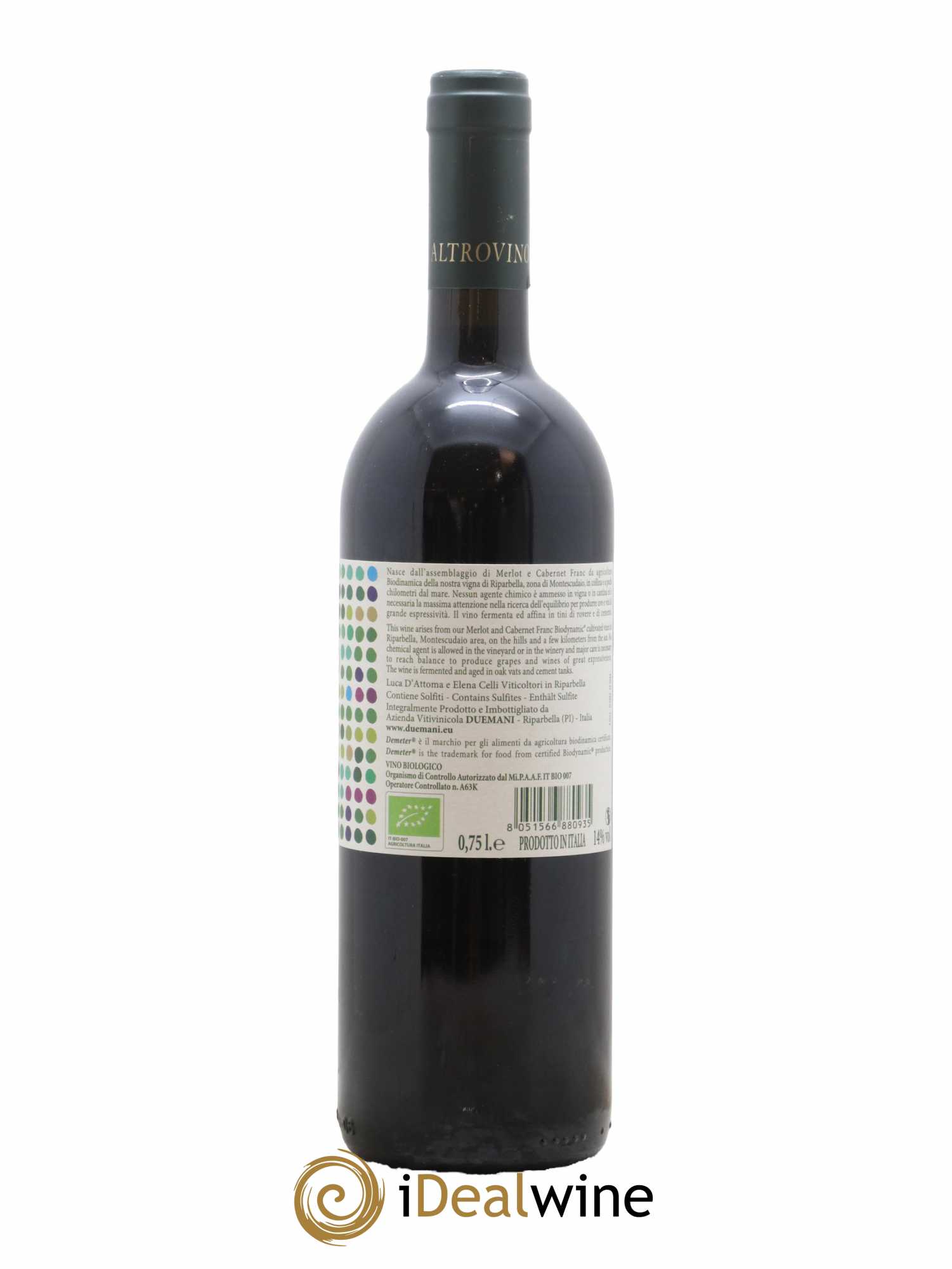 Toscana IGT Duemani Altrovino 2015 - Lotto di 1 bottiglia - 1