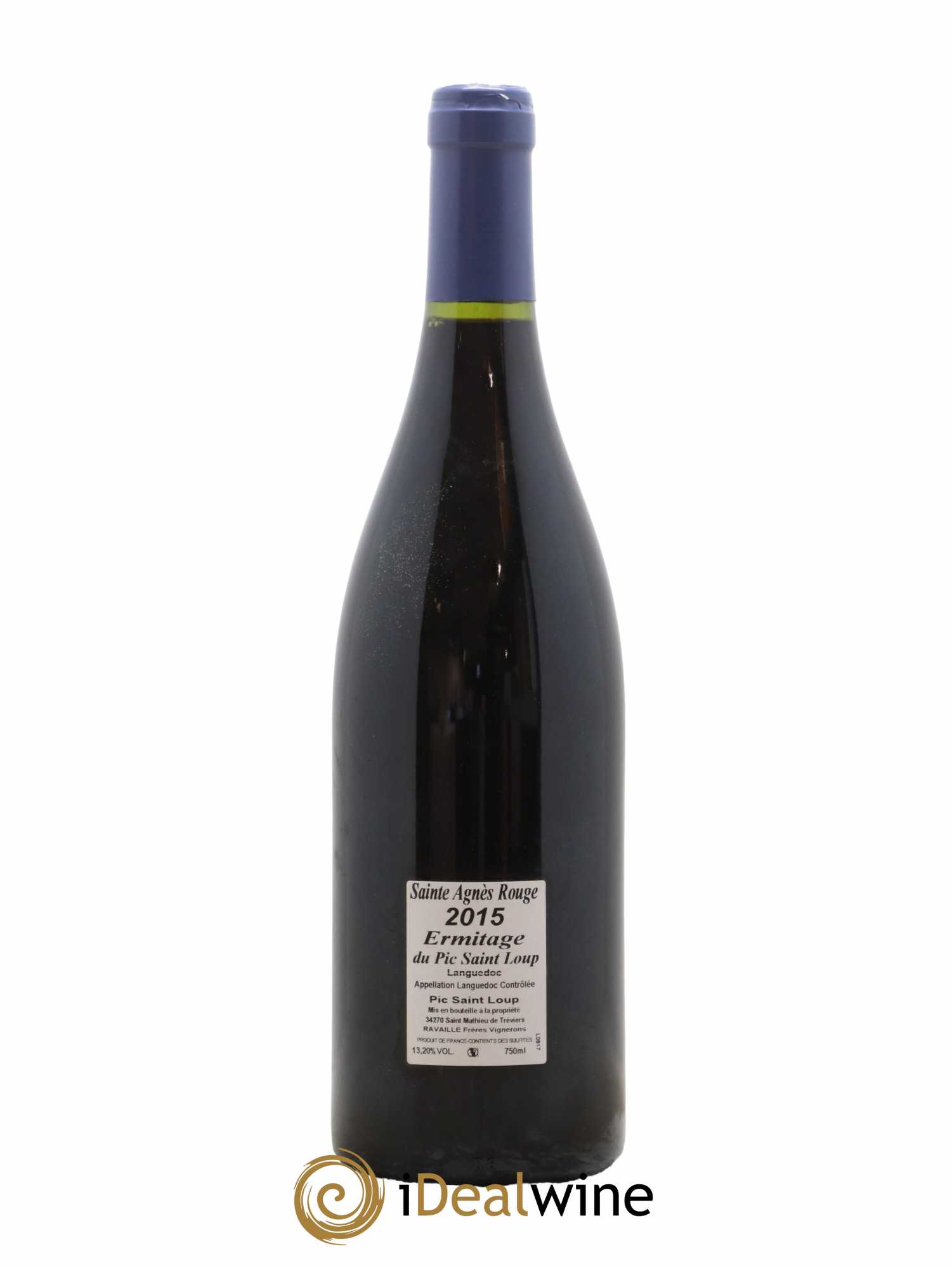 Pic Saint-Loup Héritage du Pic Saint-Loup (anciennement Ermitage) Cuvée Sainte Agnès 2015 - Lot de 1 bouteille - 1