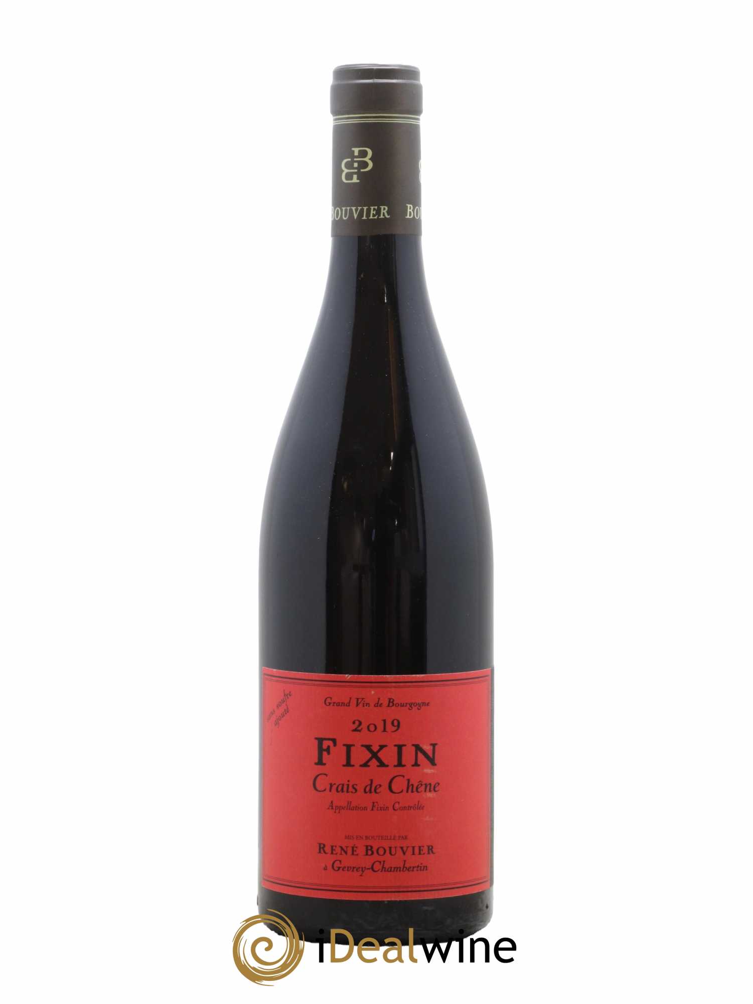Fixin Crais de Chêne René Bouvier (Domaine) 2019 - Lot de 1 bouteille - 0