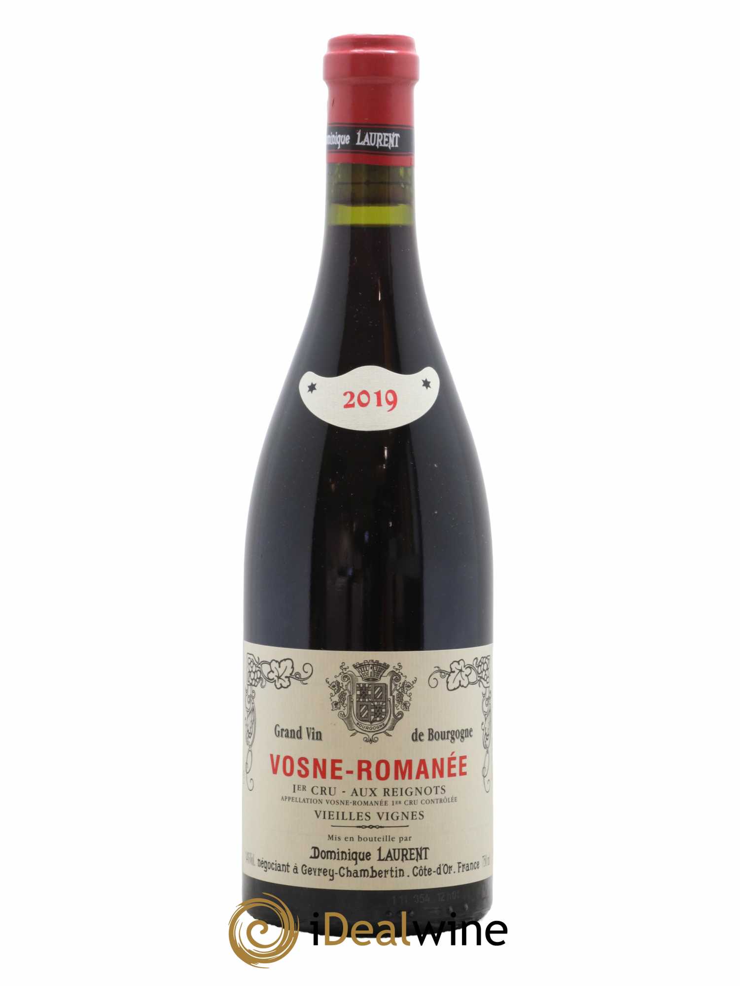 Vosne-Romanée 1er Cru Aux Reignots Vielles Vignes Dominique Laurent 2019 - Lot de 1 bouteille - 0