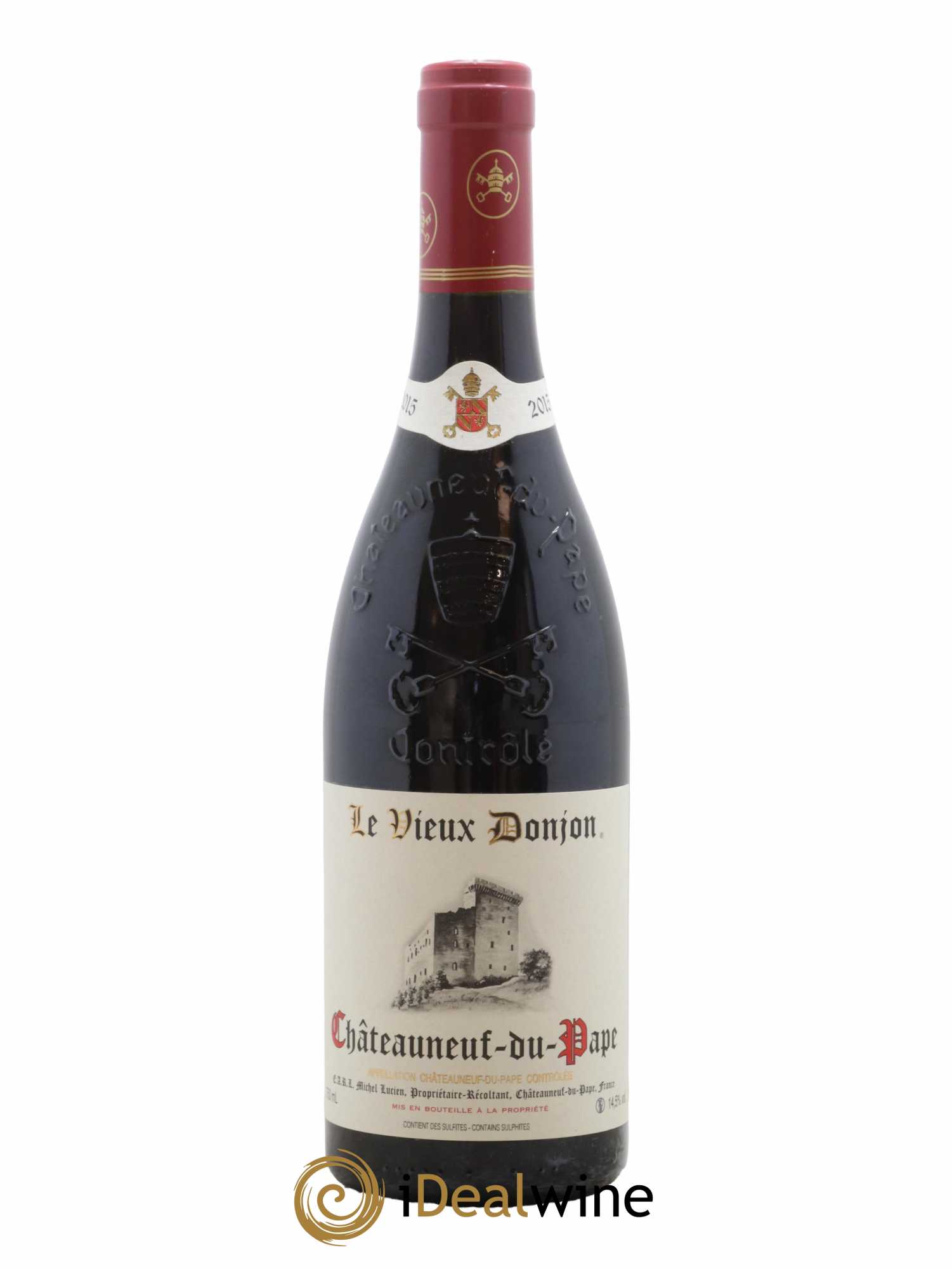 Châteauneuf-du-Pape Le Vieux Donjon Michel Lucien 2015 - Lot de 1 bouteille - 0