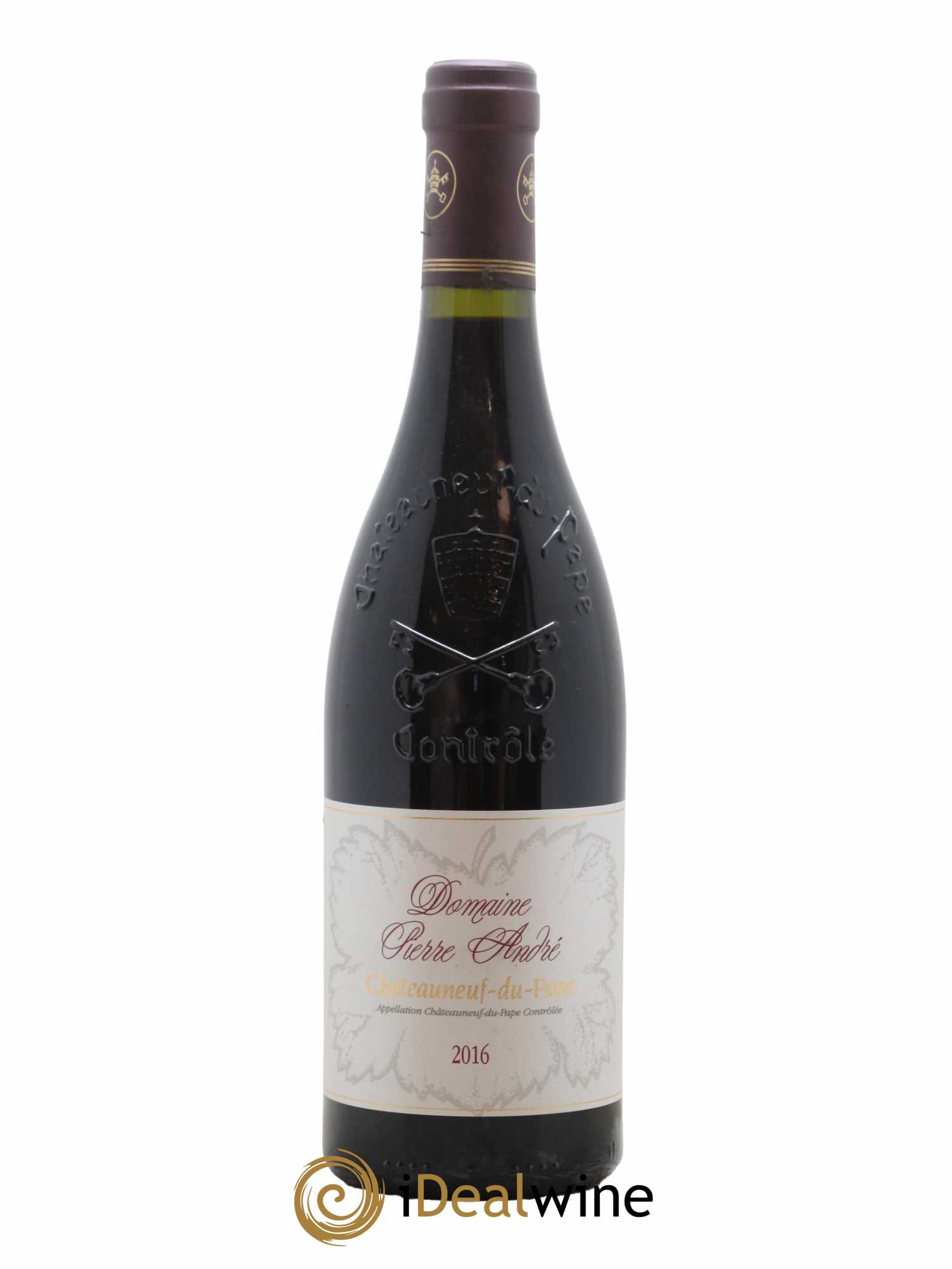 Châteauneuf-du-Pape Pierre André (Domaine) 2016 - Lot de 1 bouteille - 0