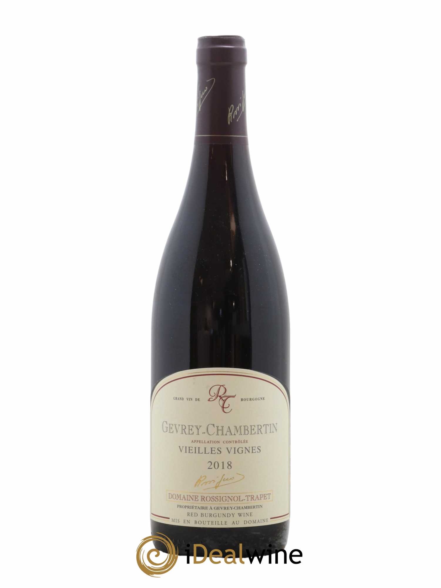Gevrey-Chambertin Vieilles vignes Rossignol-Trapet (Domaine) 2018 - Lot de 1 bouteille - 0