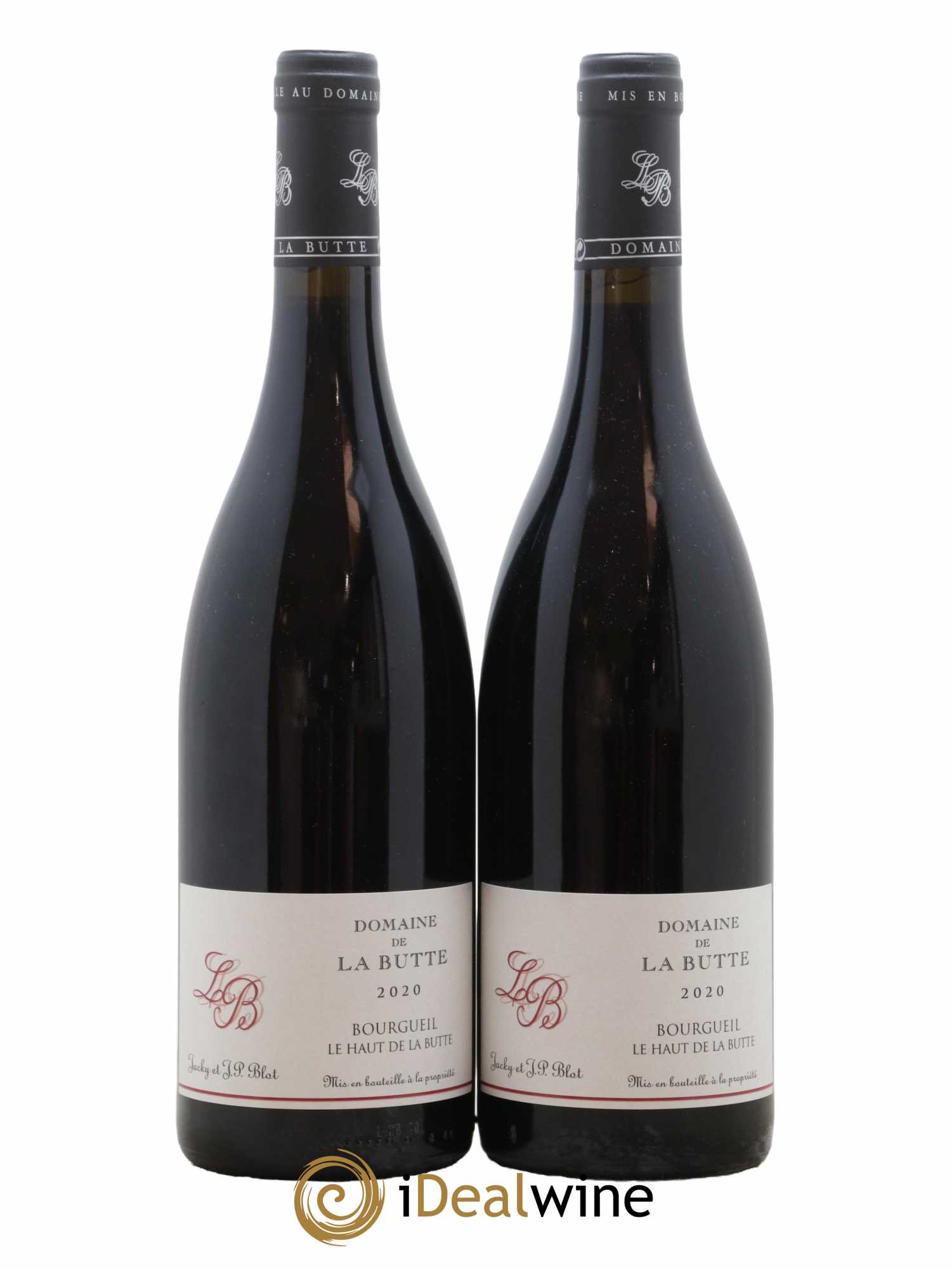 Bourgueil Le Haut de La Butte Domaine de La Butte - Jacky Blot 2020 - Lot de 2 bouteilles - 0