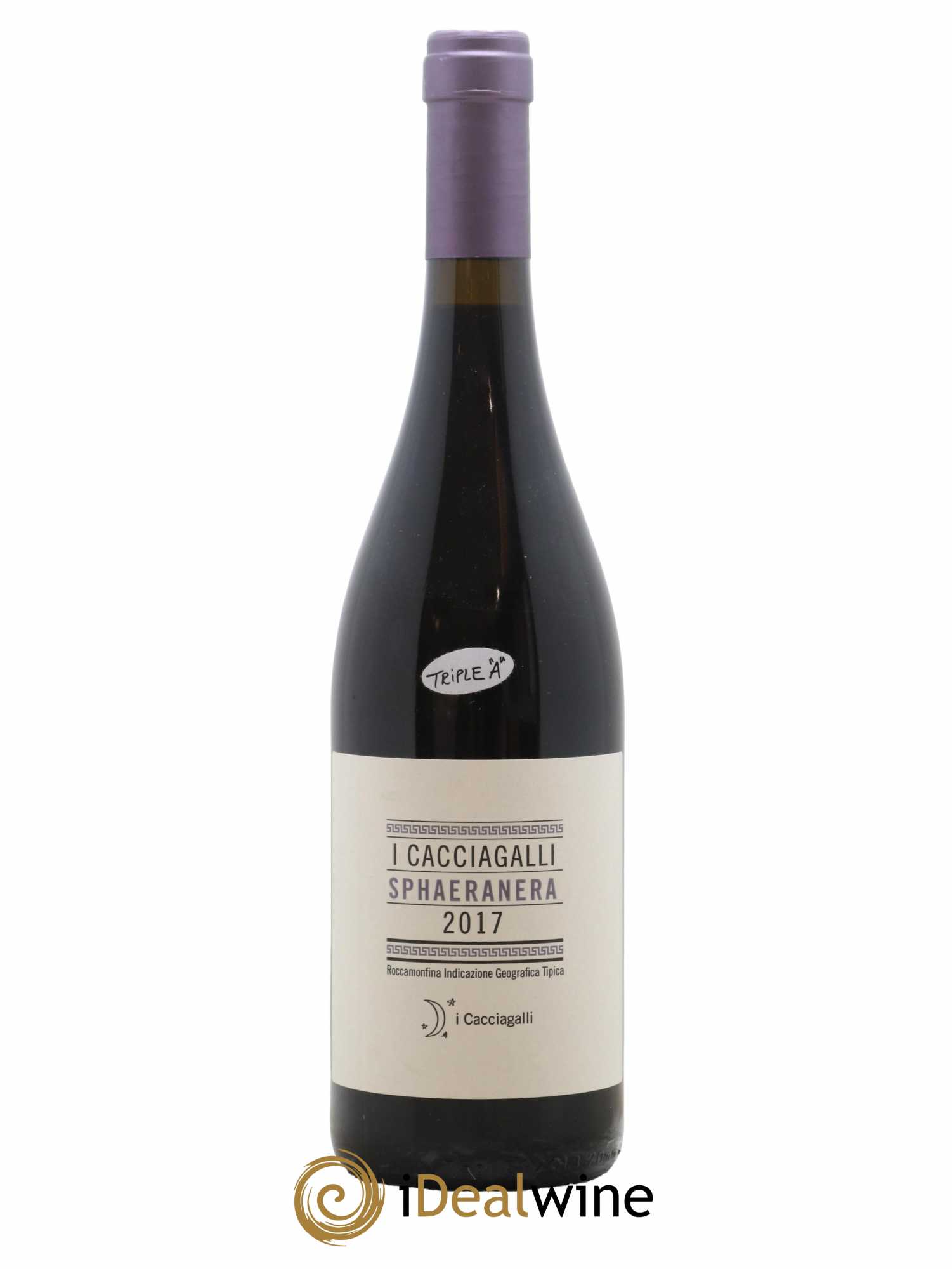 Italie Roccamonfina Rosso IGT Sphaeranera I Cacciagalli 2017 - Lot de 1 bouteille - 0