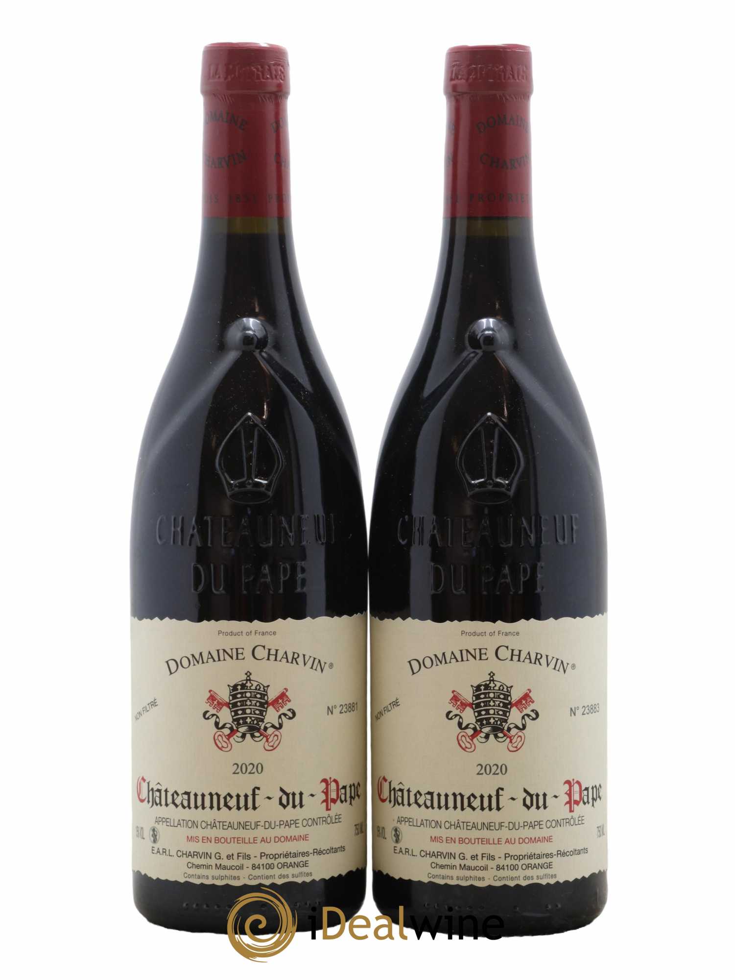 Châteauneuf-du-Pape Charvin (Domaine) 2020 - Lot de 2 bouteilles - 0