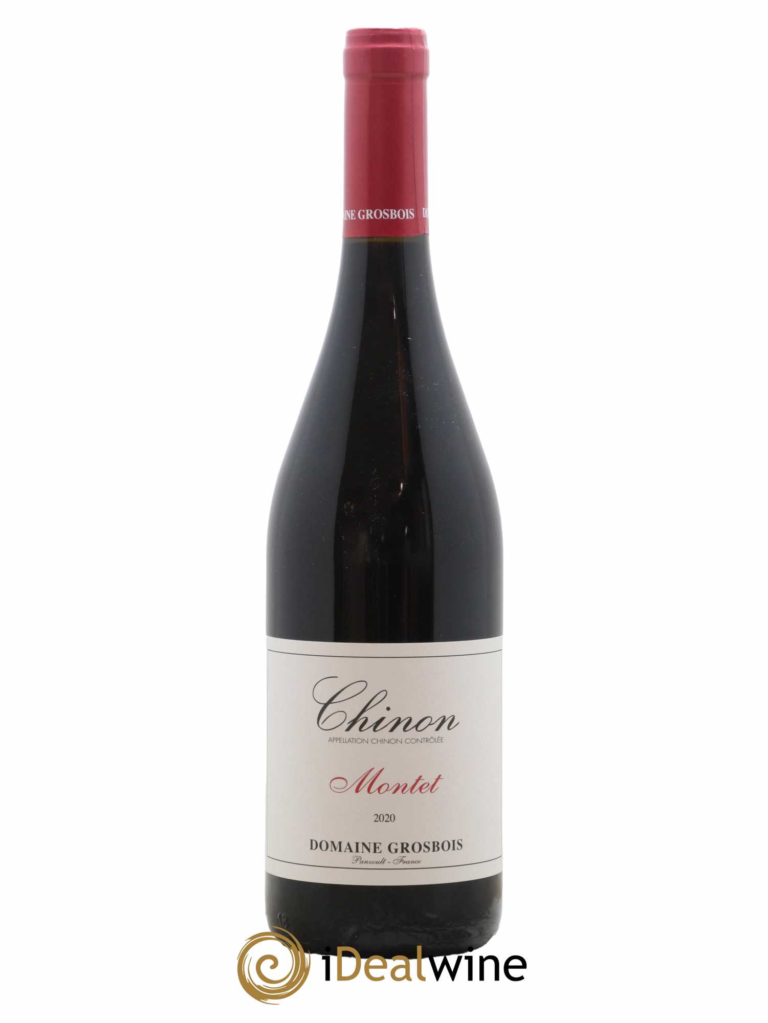 Chinon Montet Nicolas Grosbois 2020 - Lot de 1 bouteille - 0