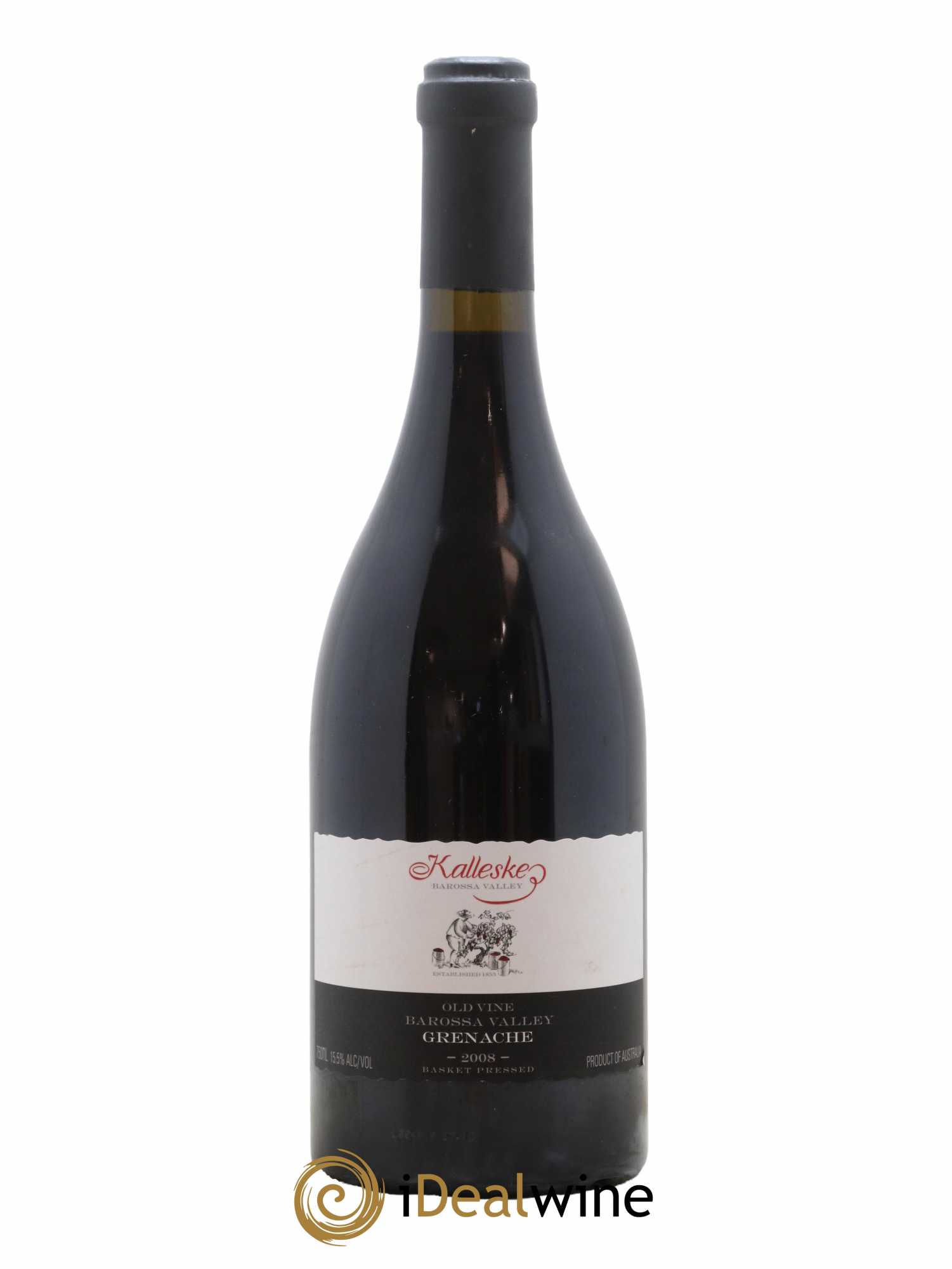 Australie Kalleske Barossa Valley Old Vine Grenache 2008 - Lot de 1 bouteille - 0