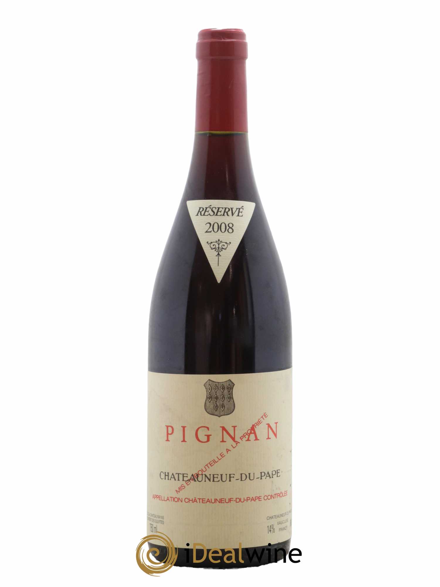 Châteauneuf-du-Pape Pignan Emmanuel Reynaud 2008 - Lot de 1 bouteille - 0