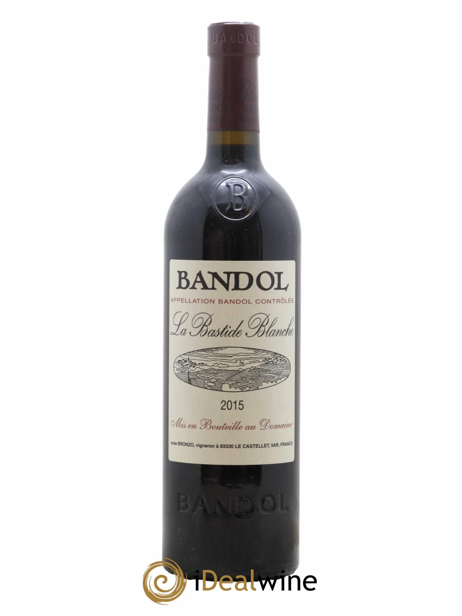 Bandol La Bastide Blanche Famille Bronzo 2015 - Lot de 1 bouteille - 0