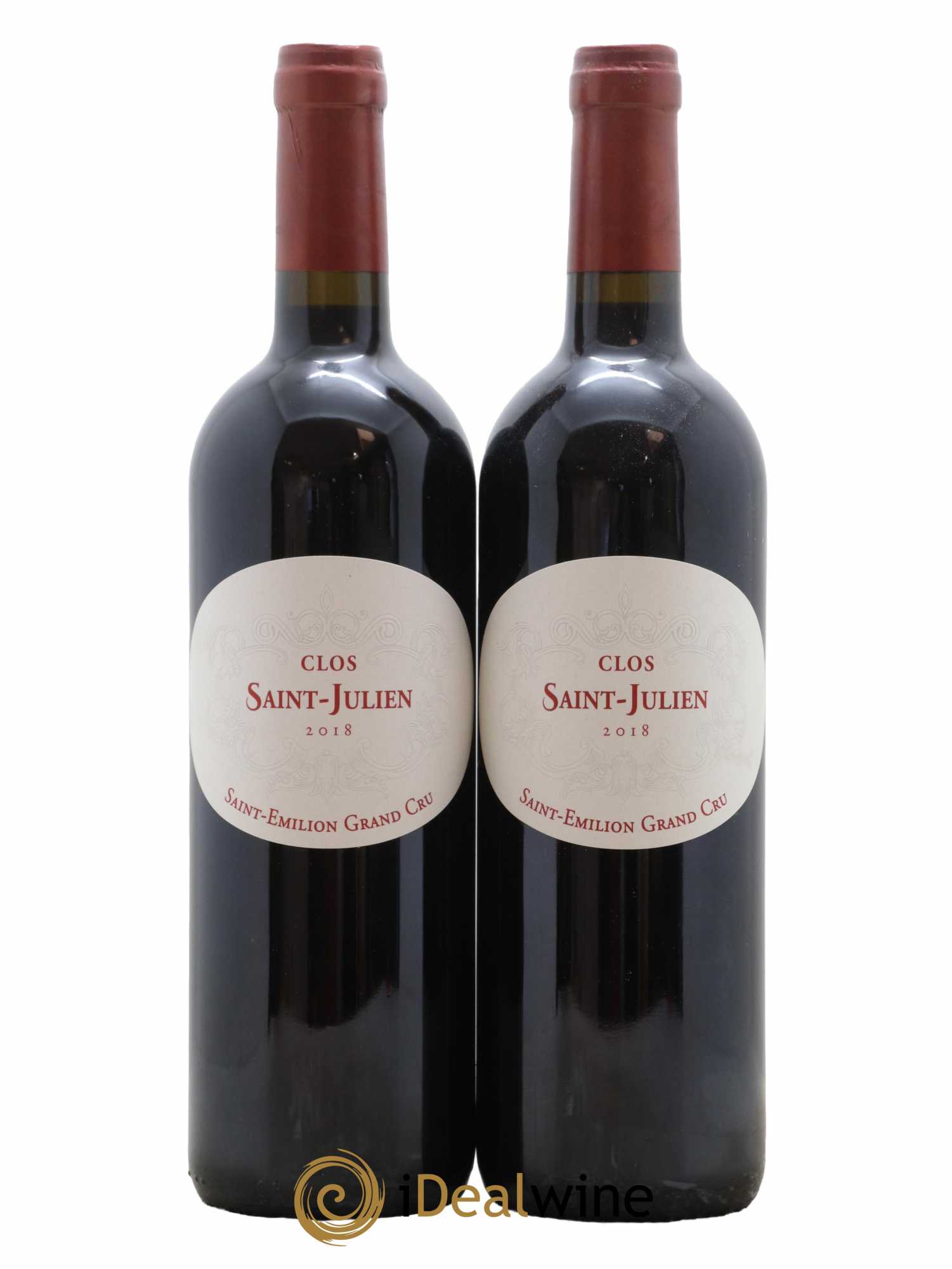 Saint-Émilion Grand Cru Clos Saint Julien 2018 - Lot de 2 bouteilles - 0